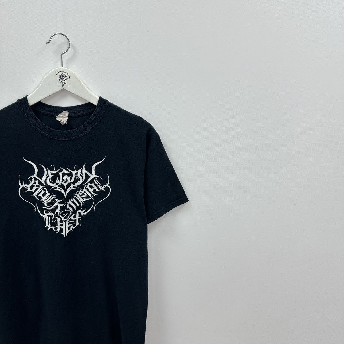 Band Tees Vintage 00s Vegan Black Metal Chef Merchandise tee y2k Size US M / EU 48-50 / 2 - 2 Thumbnail