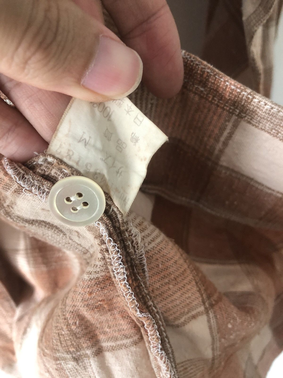 Issey Miyake × Pleats Please Issey Miyake Vintage flannel Size US M / EU 48-50 / 2 - 5 Thumbnail