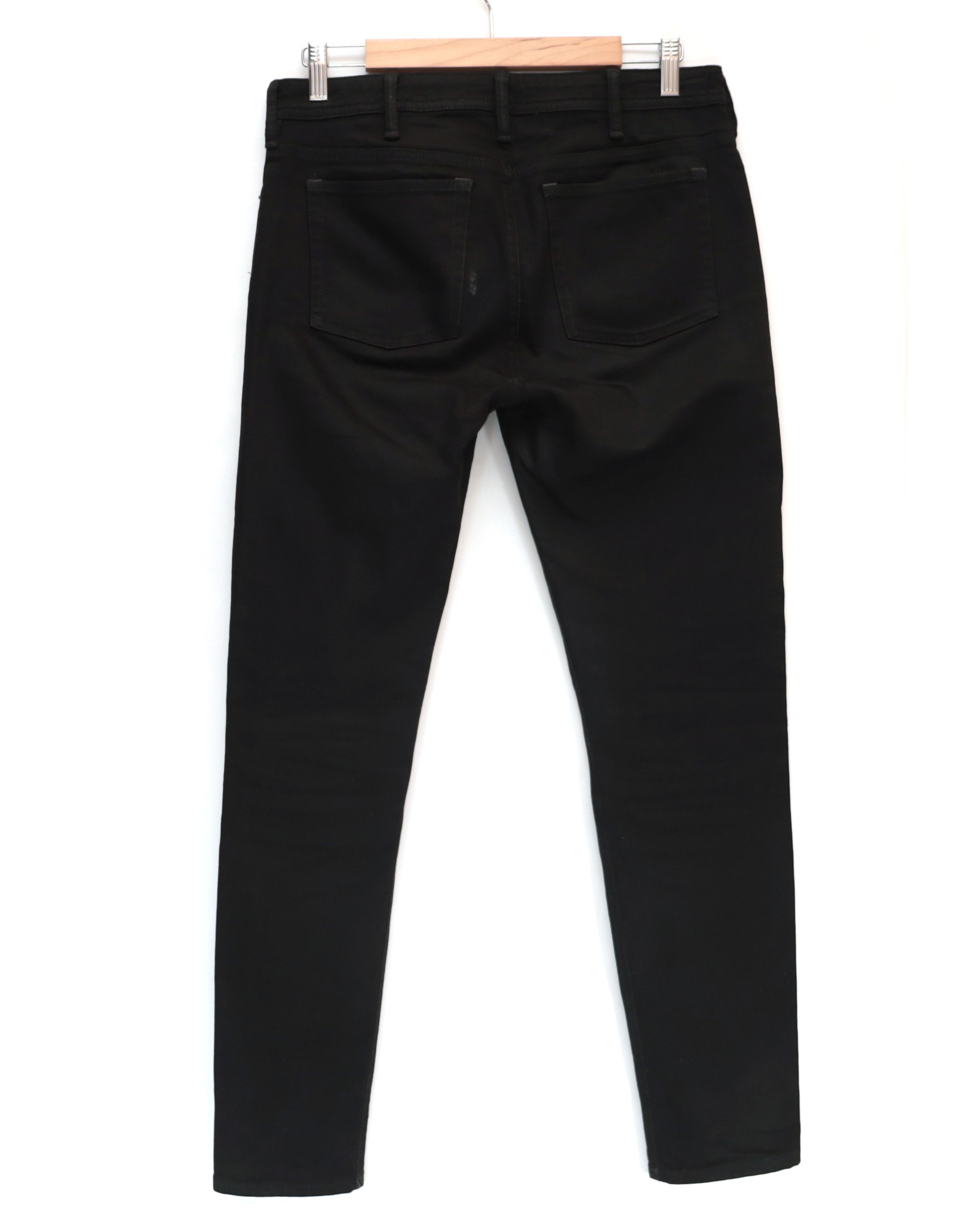 Acne Studios RRP $220 Acne Studios Climb Stay Black Jeans Size 32" / US 10 / IT 46 - 3 Thumbnail