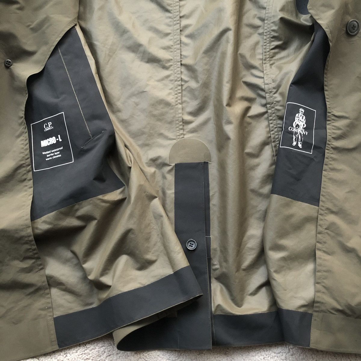 C.P. Company CP Company Micro-L Waterproof Trench Coat Jacket Size US M / EU 48-50 / 2 - 3 Thumbnail