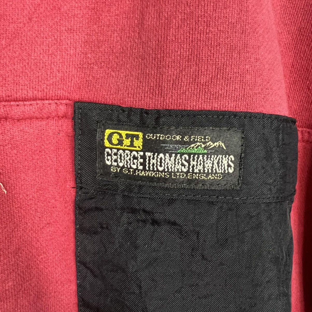 Vintage GEORGE THOMAS HAWKINS Turtleneck Pullover Fleece #4205-C192 Size US L / EU 52-54 / 3 - 13 Thumbnail