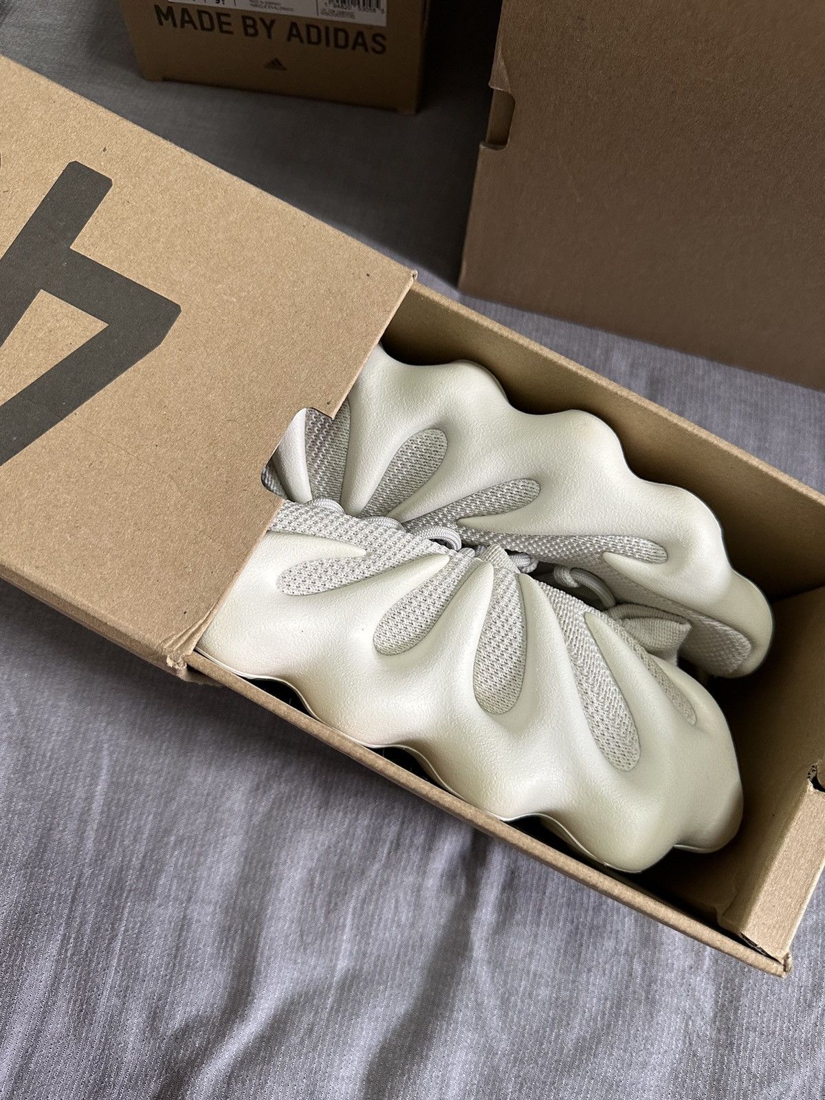 Adidas × Kanye West × Yeezy Adidas Yeezy 450 Cloud White Size US 10 / EU 43 - 6 Thumbnail