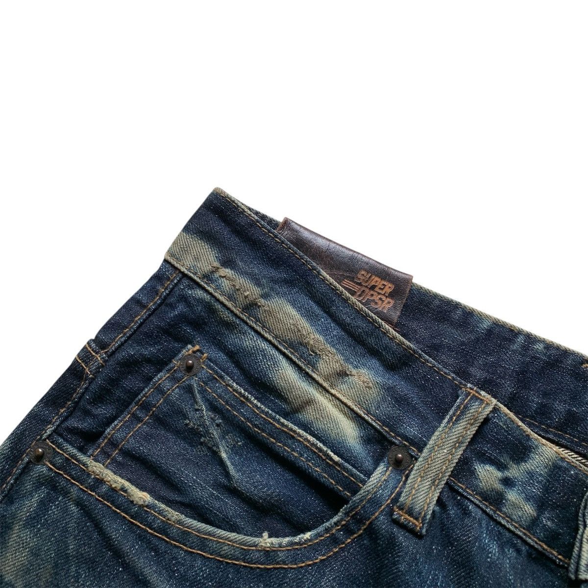 Japanese Brand Dpsr Distressed Denim Ifsix Lgb Style Japanese Brand Size US 32 / EU 48 - 3 Thumbnail