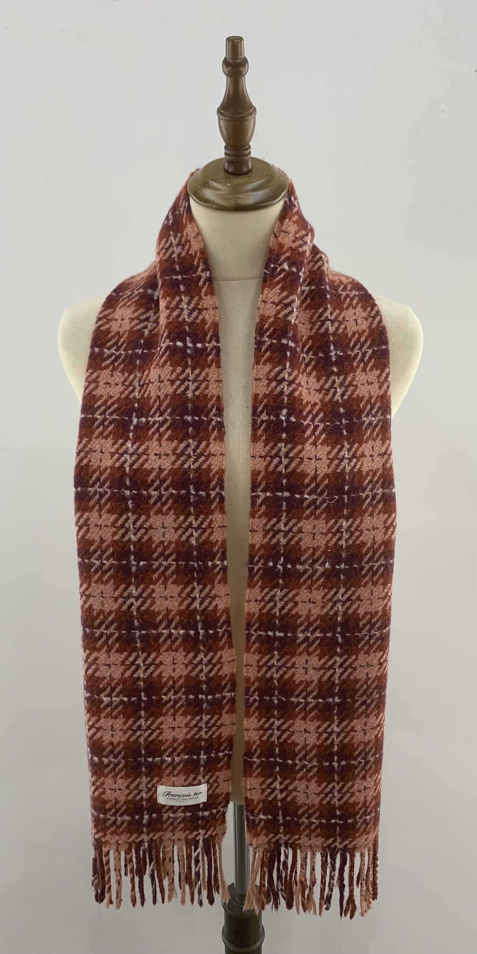 Pierre Balmain Pierre Balmain Scarf Wool Muffler Neck Wrap BL2067 Size ONE SIZE - 1 Thumbnail