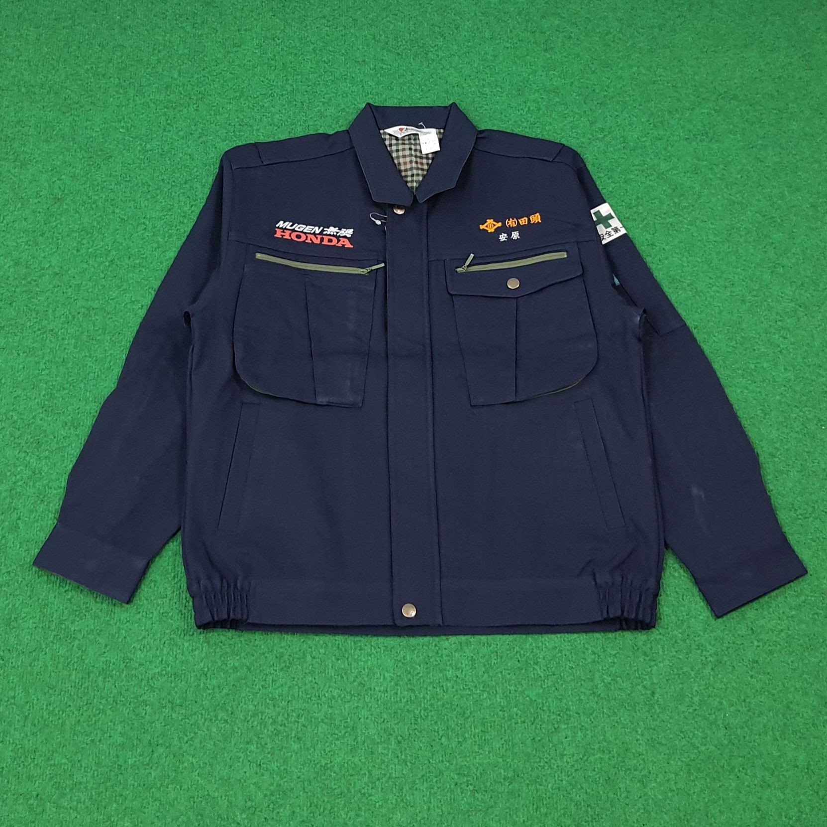 Japanese Brand Vintage Mugen HONDA Motorsports Custom Logo Jacket C273N17 Size US M / EU 48-50 / 2 - 2 Thumbnail