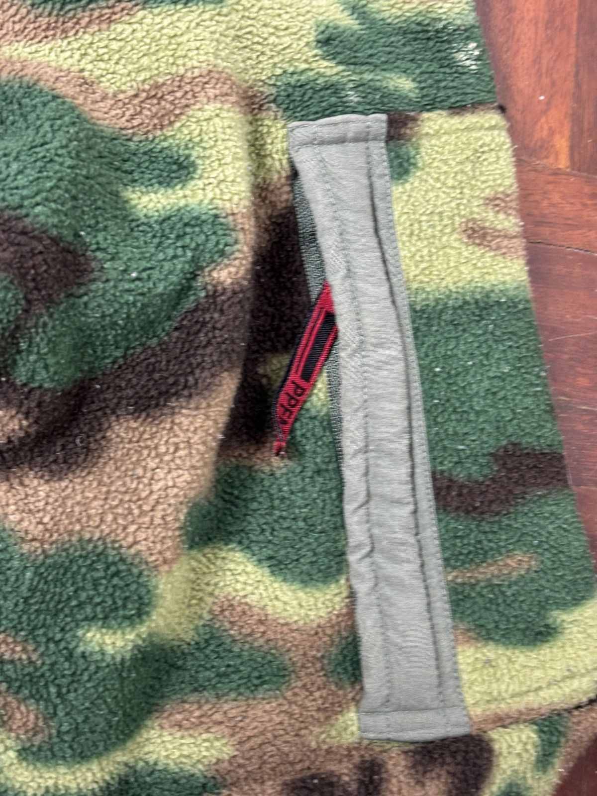 If Six Was Nine × Japanese Brand 🔥Rare! PPFM fleece Camo Anorax jacket Size US L / EU 52-54 / 3 - 5 Thumbnail