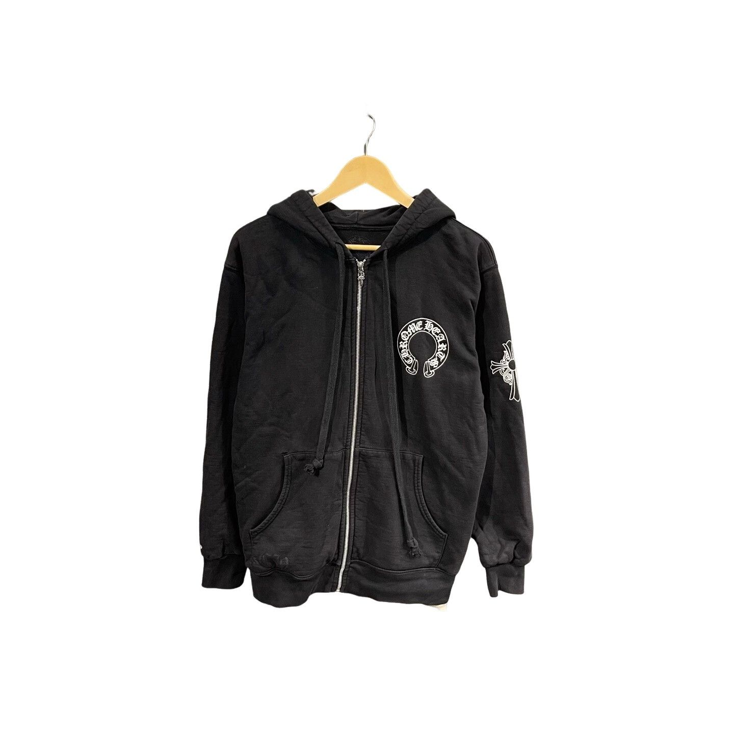 Chrome Hearts Chrome Hearts Horseshoe Cross Zip Hoodie XL Size US XL / EU 56 / 4 - 1 Thumbnail