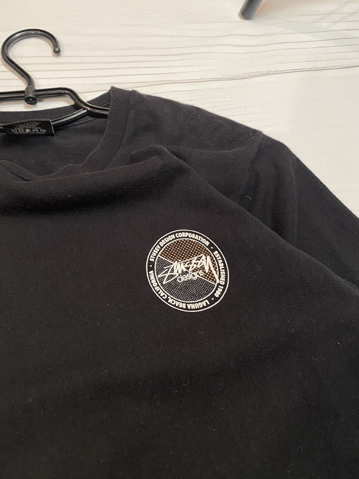 Stussy Stussy Big Box Logo fade y2k t shirt Size US S / EU 44-46 / 1 - 6 Thumbnail