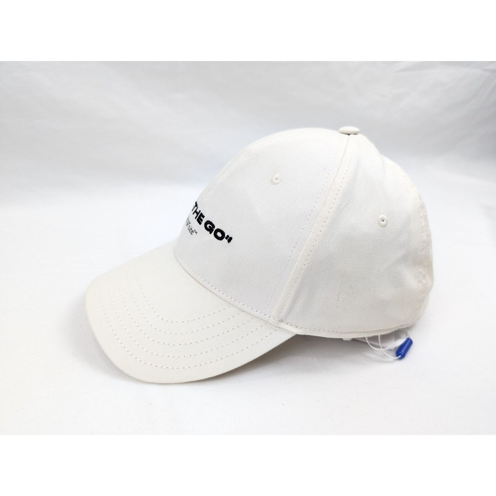 Off-White o1rshd1 Size : M / Garm Dyed Baseball in Ivory Black Size ONE SIZE - 8 Thumbnail