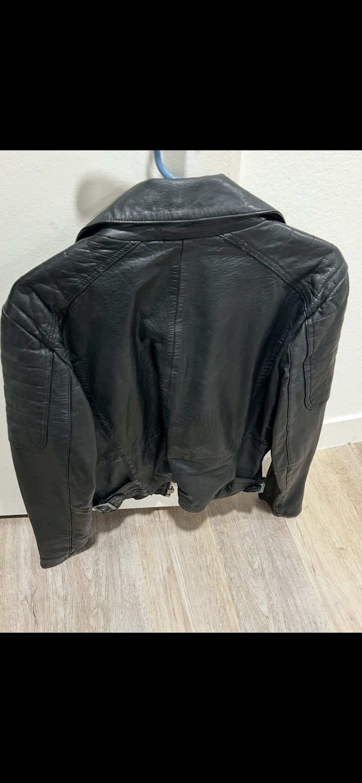 Topman Topman Leather Black Jacket Size US M / EU 48-50 / 2 - 3 Thumbnail