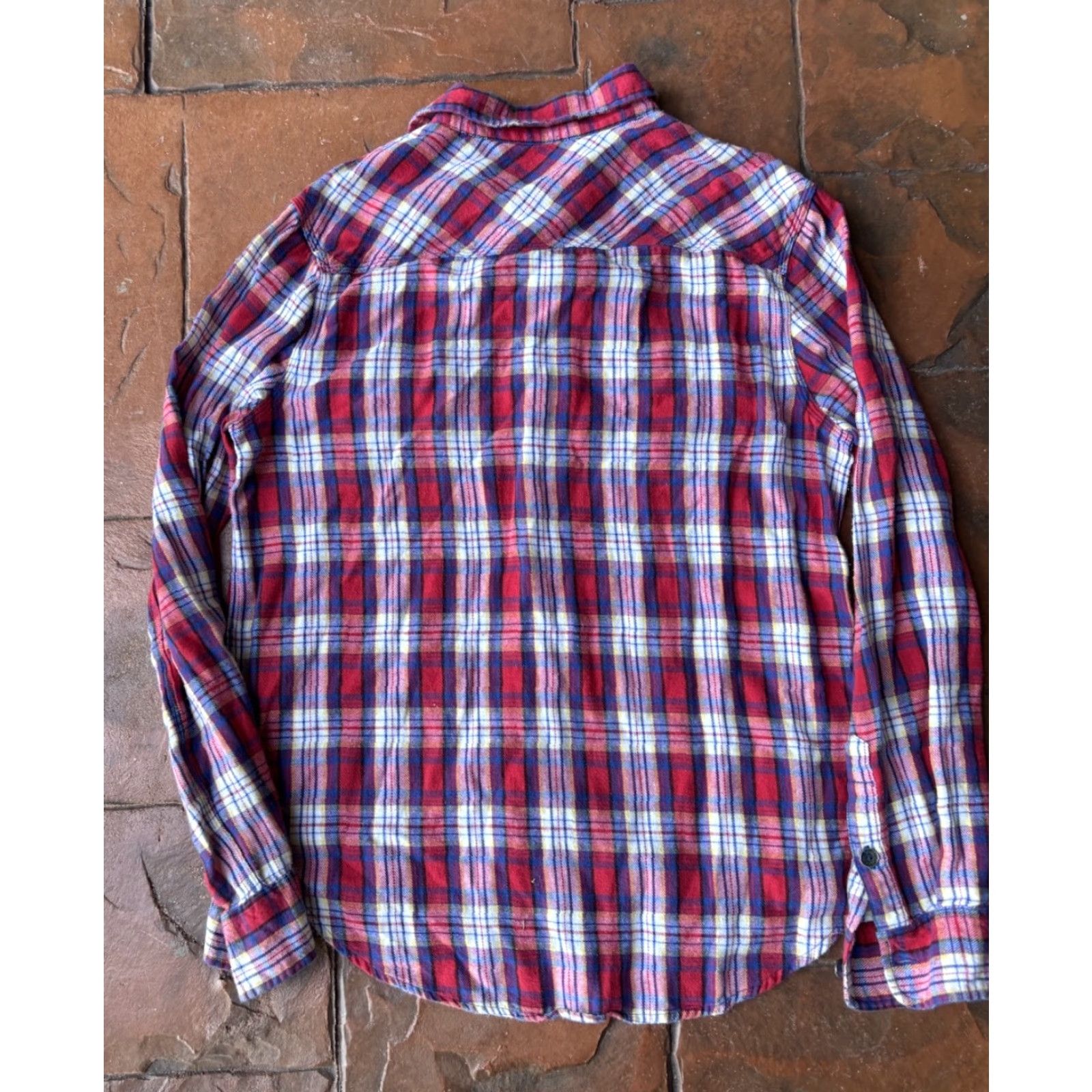 True Religion True Religion Plaid Flannel Shirt Regular Medium Men Button-Up Western Jacket? Size US M / EU 48-50 / 2 - 3 Thumbnail