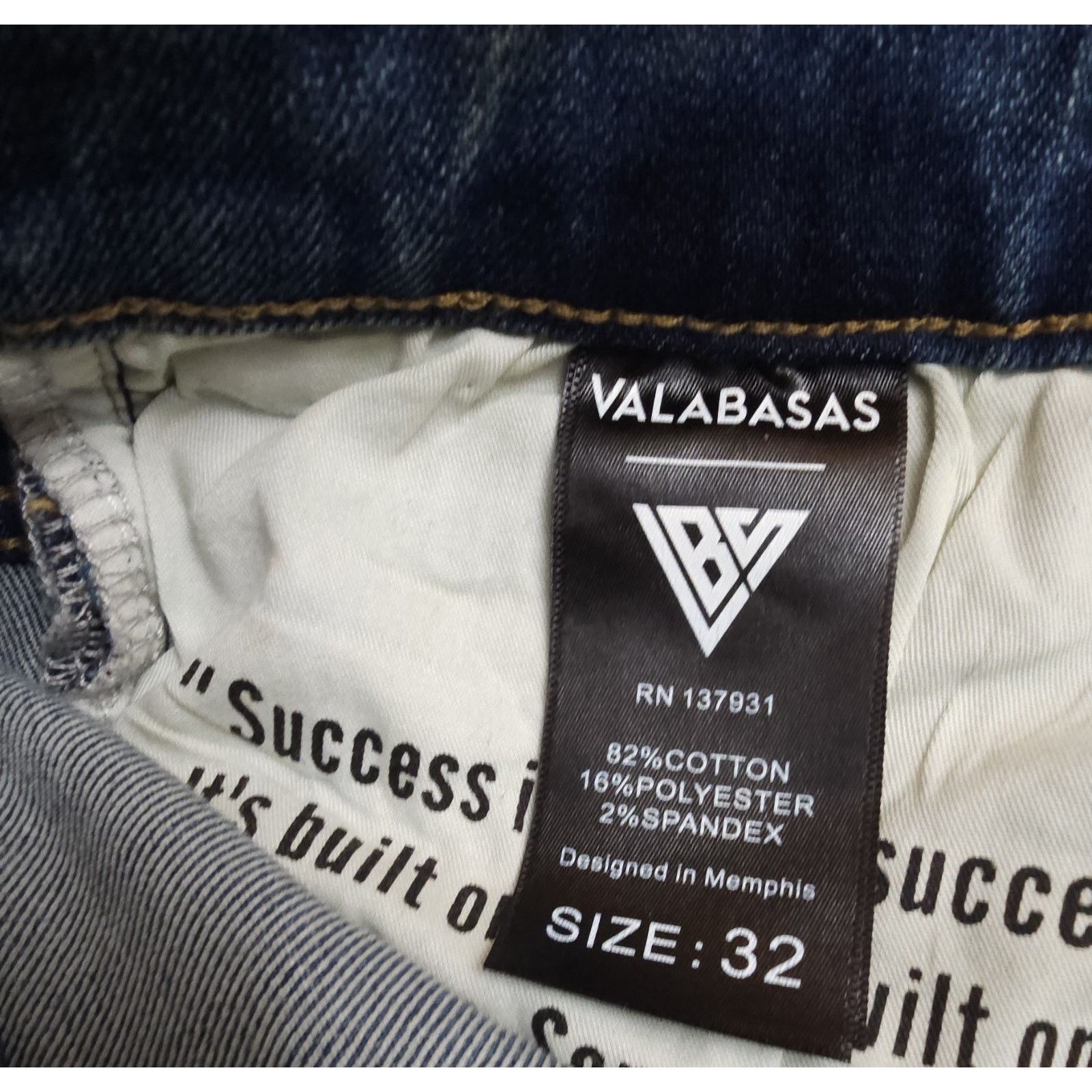 Valabasas Valabasas Skinny Fit Jeans Mr. Flex Medium Vintage Size 32 Size US 32 / EU 48 - 8 Thumbnail