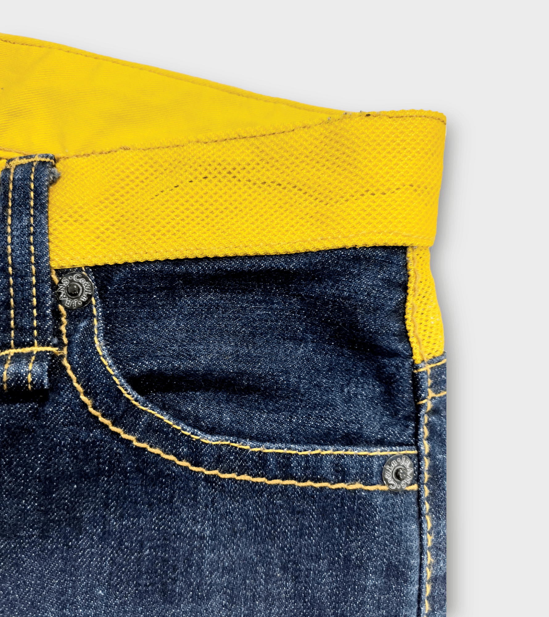Japanese Co & Lu Pocket Logo Jeans