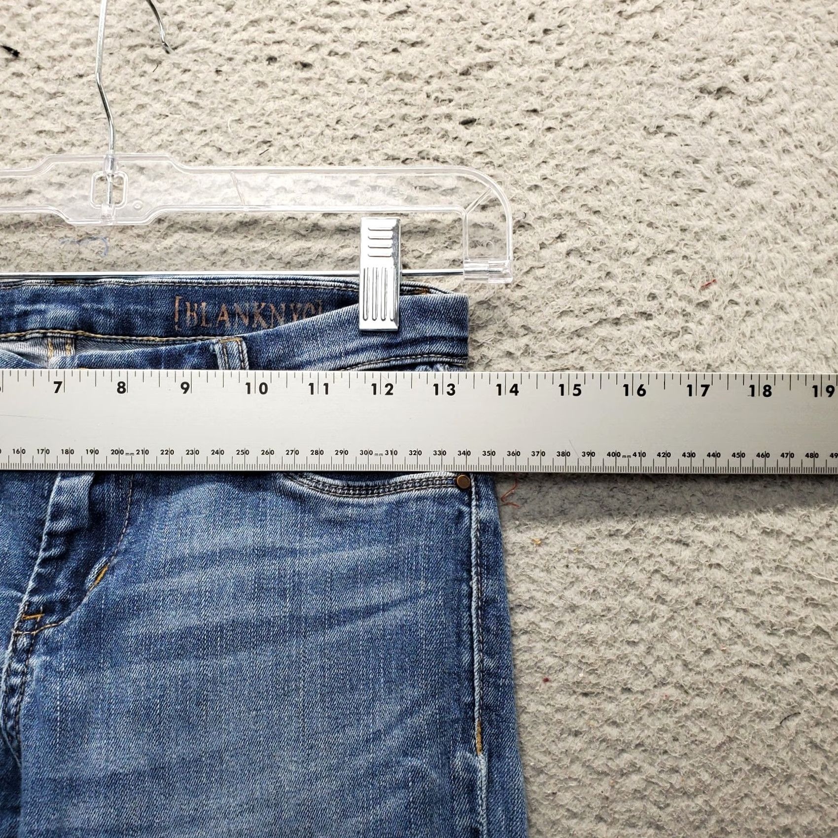 Vintage BLANKNYC Jeans Womens 26 Blue Denim Faded Stretch Streetwear Comfort Skinny Leg Womens Size 26 Blue Jeans Size 26" / US 2 / IT 38 - 6 Thumbnail