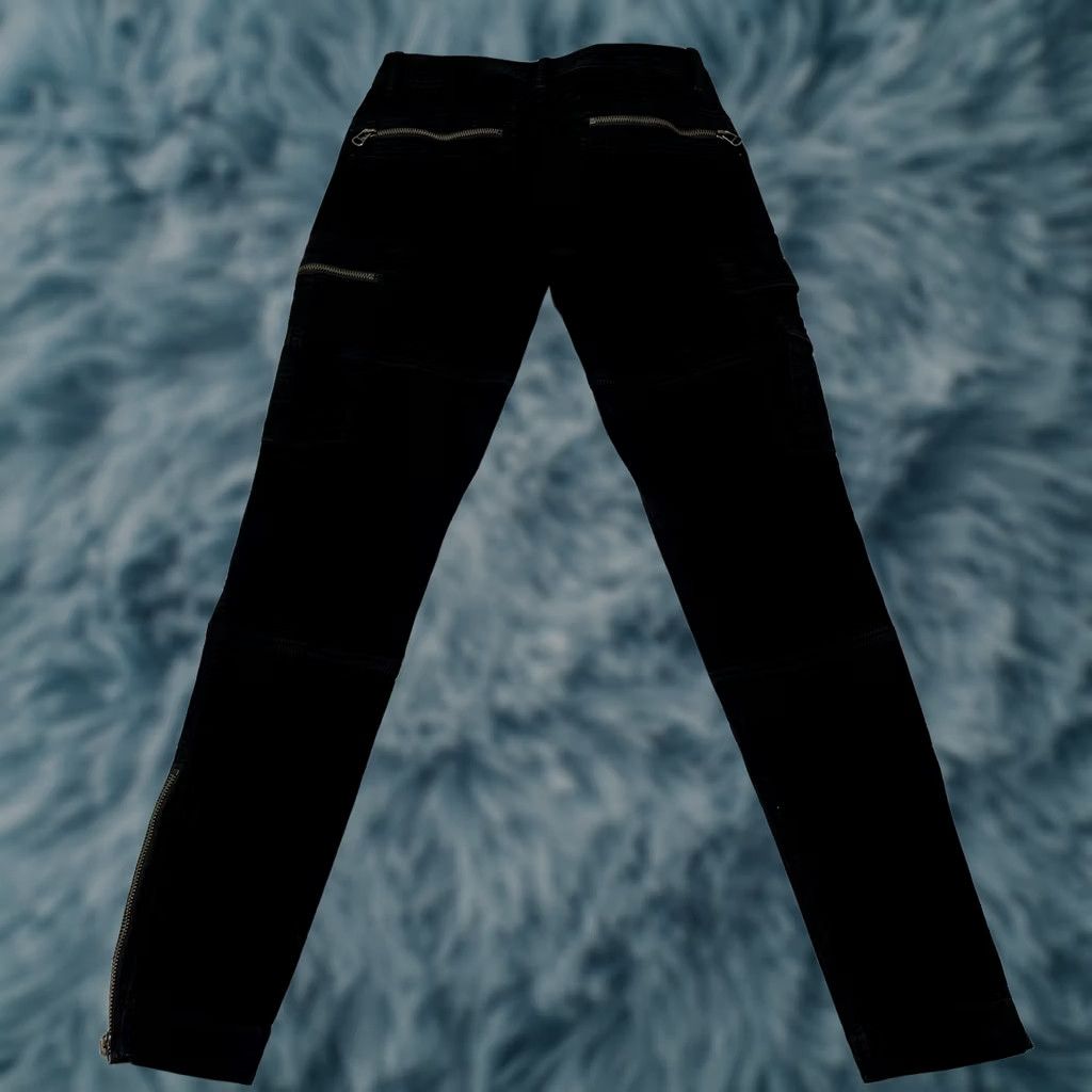 Polo Ralph Lauren Polo Ralph Lauren Womens Size 6 Black Utility Zip Pocket Skinny Leg Cargo Pants Size 28" / US 6 / IT 42 - 1 Thumbnail