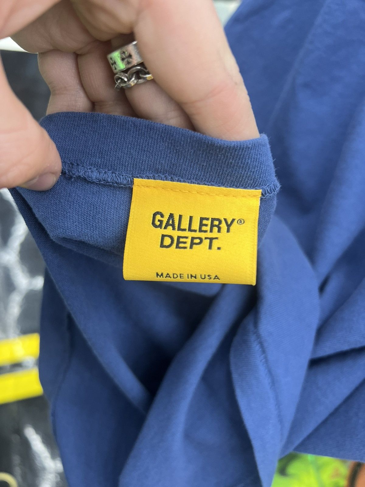 Gallery Dept. Gallery dept arena tee blue - size xl Size US XL / EU 56 / 4 - 4 Thumbnail