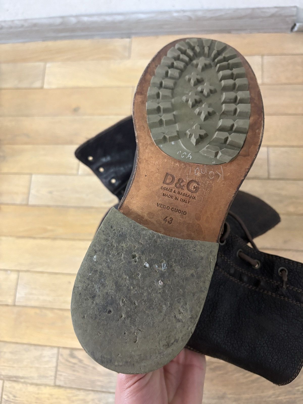 Dolce & Gabbana Dolce Gabbana Archive Combat Boots Vintage Size US 10 / EU 43 - 6 Thumbnail