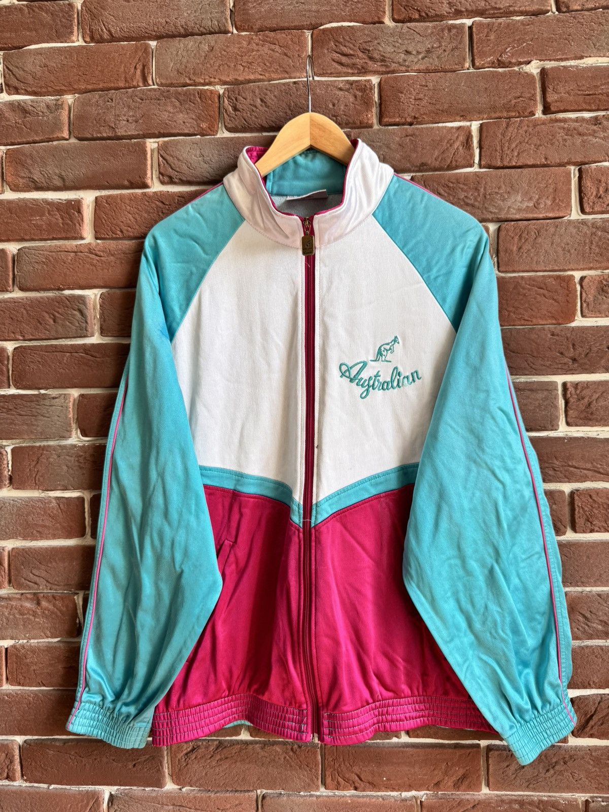 Vintage Vintage Australian 90s Tracksuit Jacket Grail Gabber Wear Size US M / EU 48-50 / 2 - 1 Thumbnail