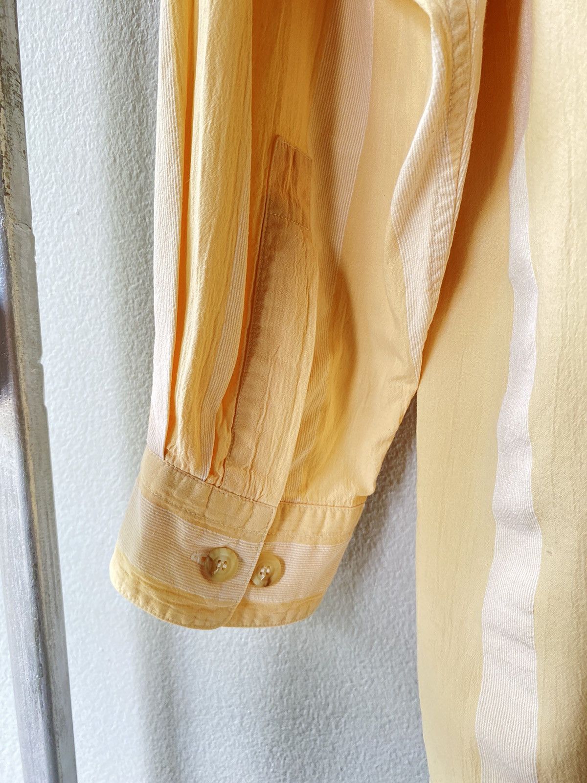 Issey Miyake IM MIYAKE DESIGN STUDIO Pastel Striped Button-Up Shirt Size US L / EU 52-54 / 3 - 14 Thumbnail
