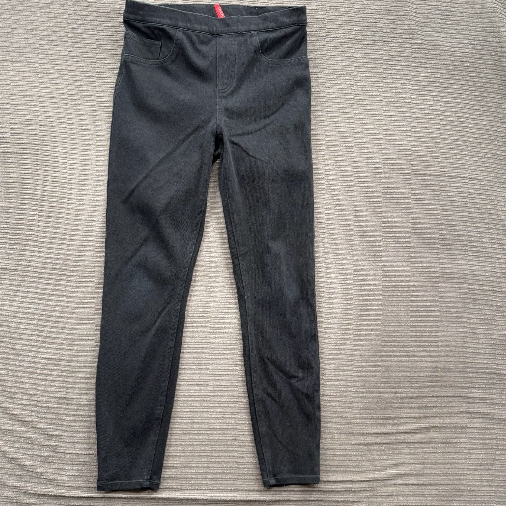 Spanx Spanx Jeans Women M Black Cotton Mid Rise Jegging Stretch Comfort Casual Size 32" / US 10 / IT 46 - 2 Thumbnail