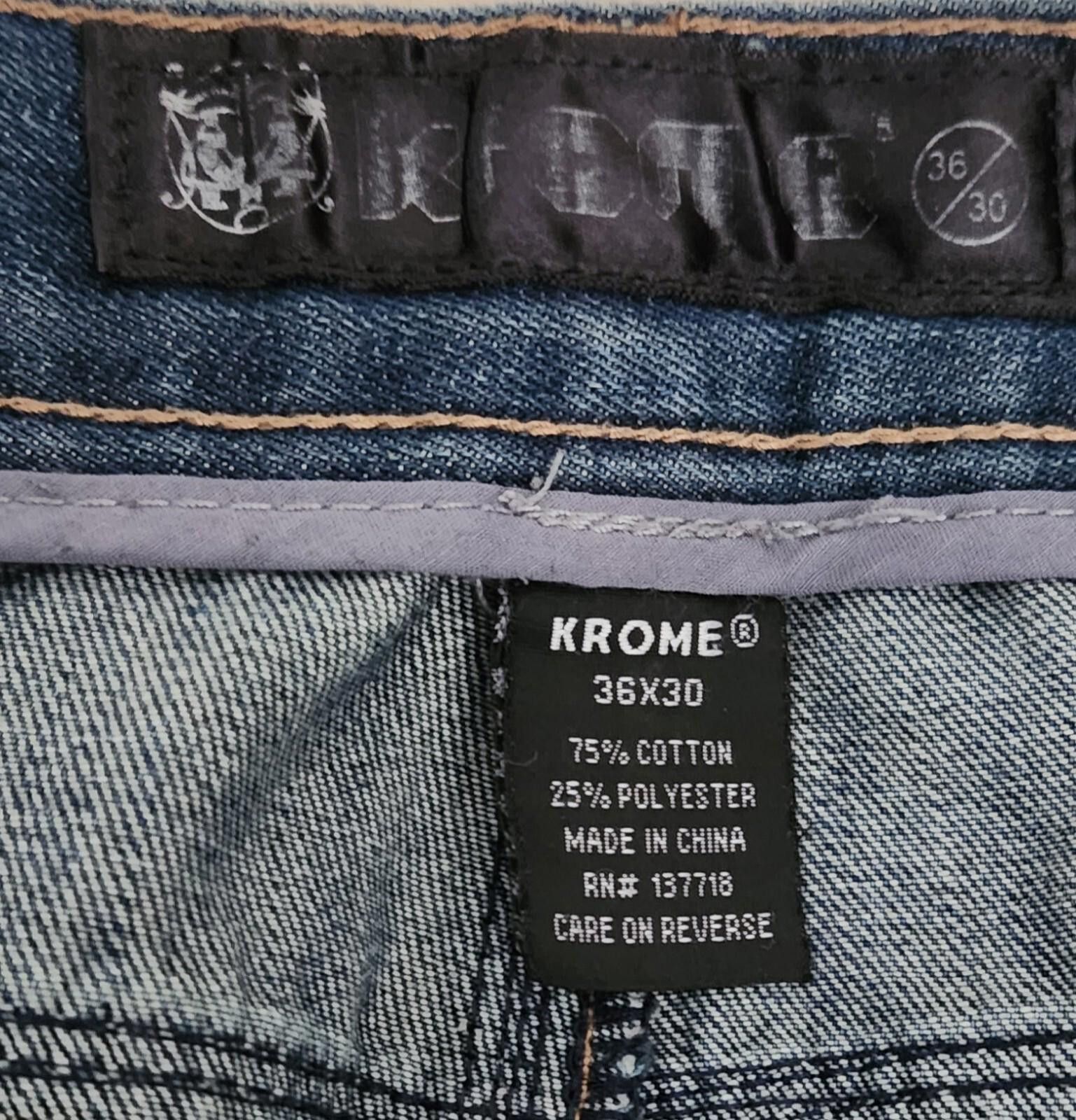 Thom Krom Krome Jeans 36x30 Size US 36 / EU 52 - 3 Thumbnail