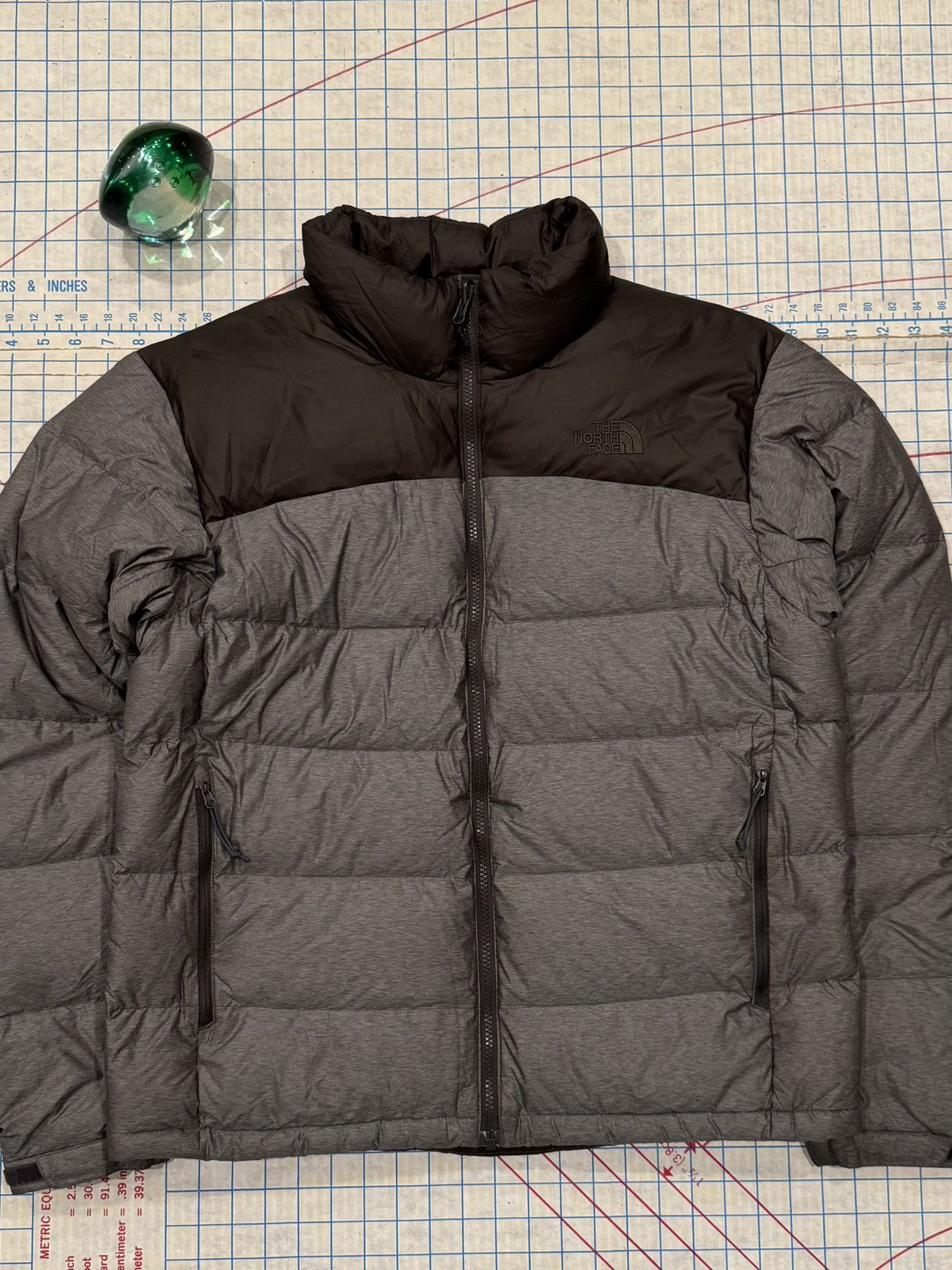 The North Face The North Face Nuptse 700 Fill Puffer Jacket Two Tone Brown Size US M / EU 48-50 / 2 - 2 Thumbnail