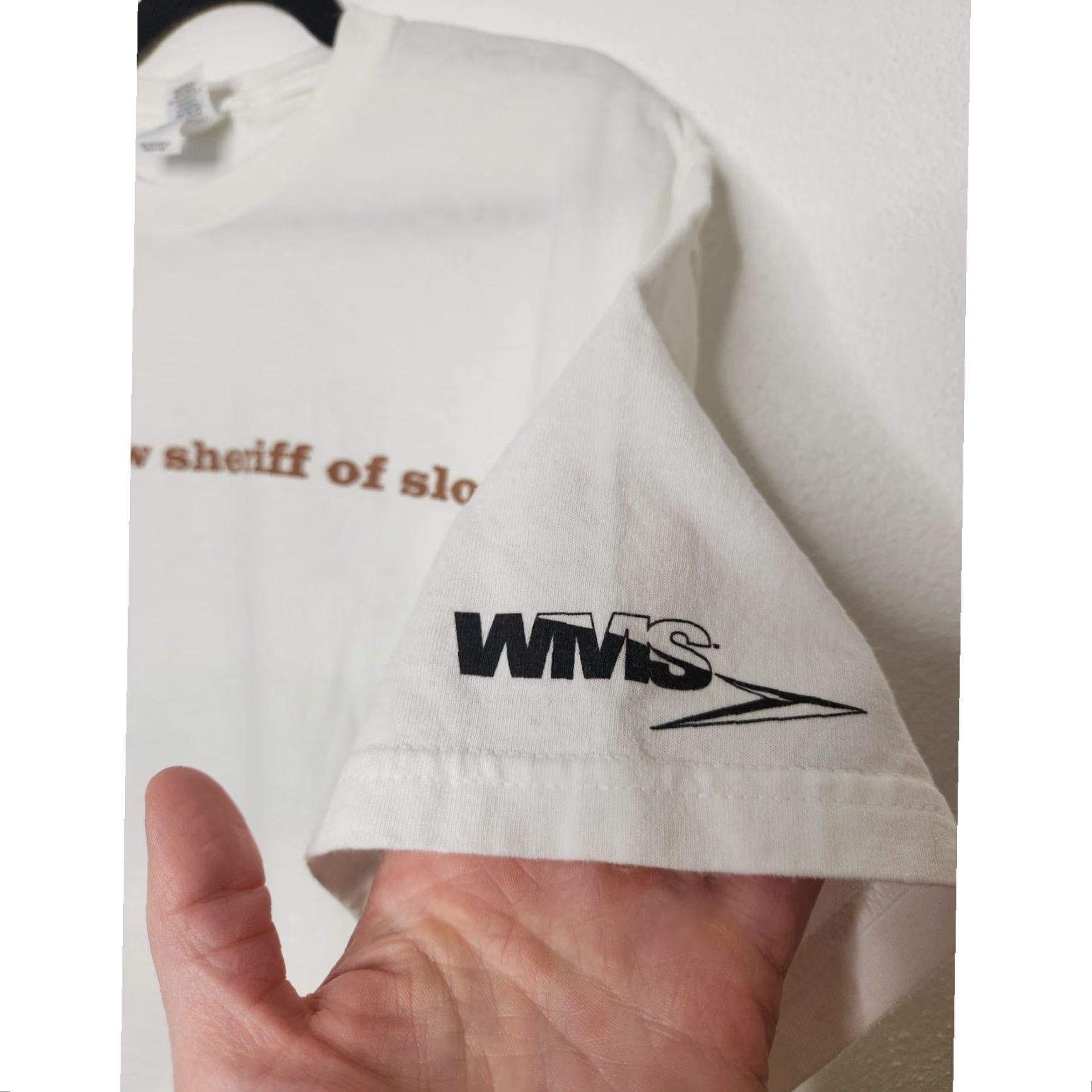 Gildan VINTAGE John Wayne Transmissive Reel Gaming Slots Double Sided Promo Shirt L Mens White Gildan Large Size US L / EU 52-54 / 3 - 4 Thumbnail