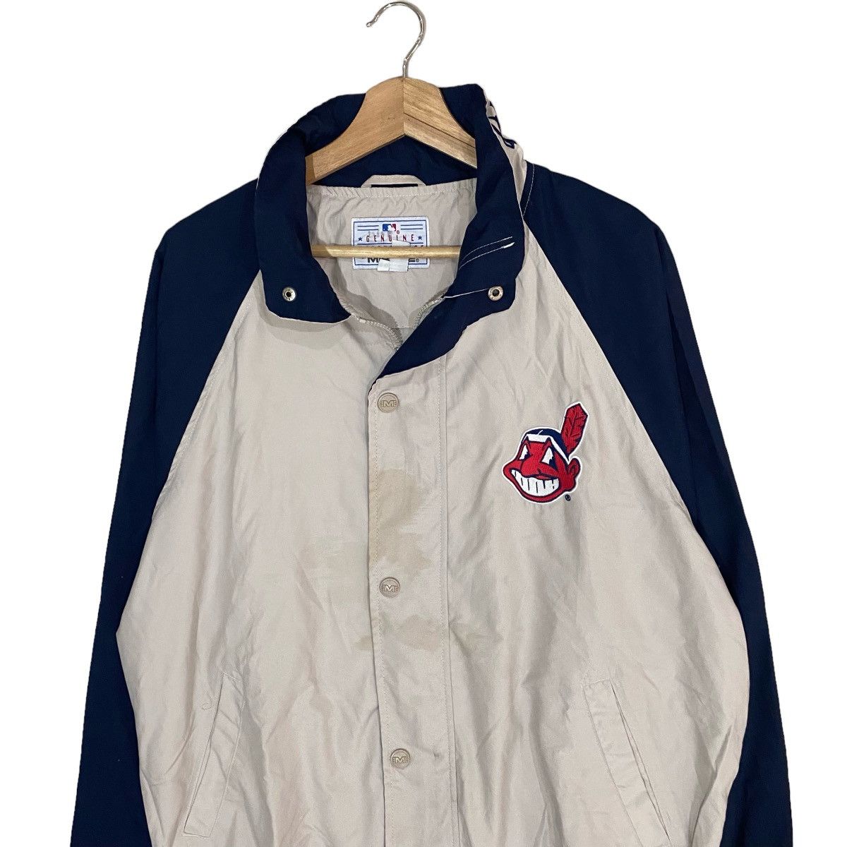MLB × Mirage VINTAGES MLB INDIANS BY MIRAGE ZIPPER LIGHT JACKET Size US L / EU 52-54 / 3 - 2 Thumbnail