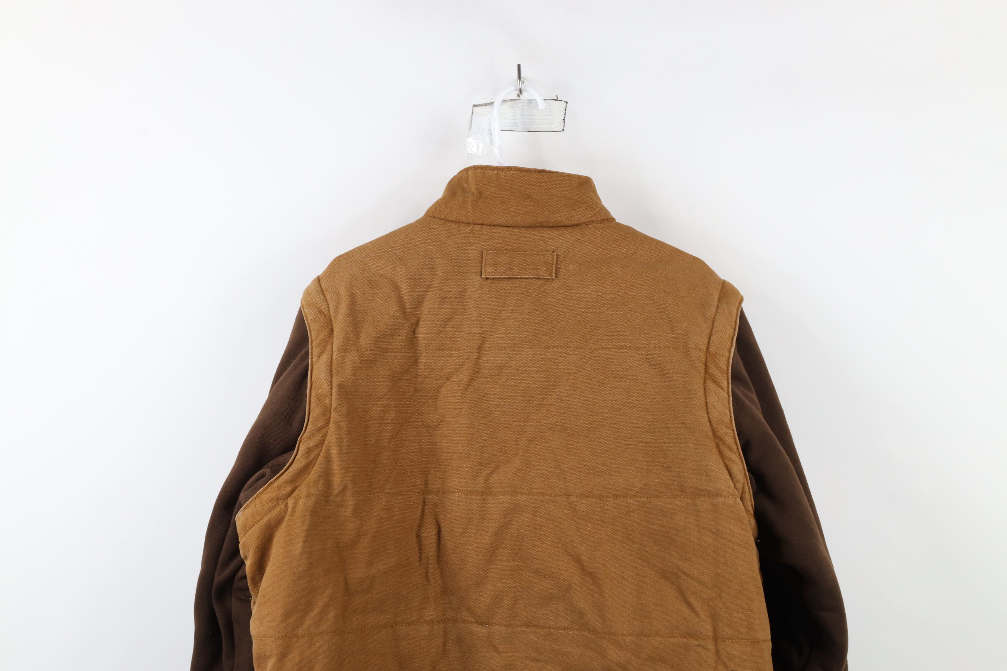 Vintage Vintage 90s Streetwear Convertible Canvas Vest Jacket Size US L / EU 52-54 / 3 - 15 Thumbnail