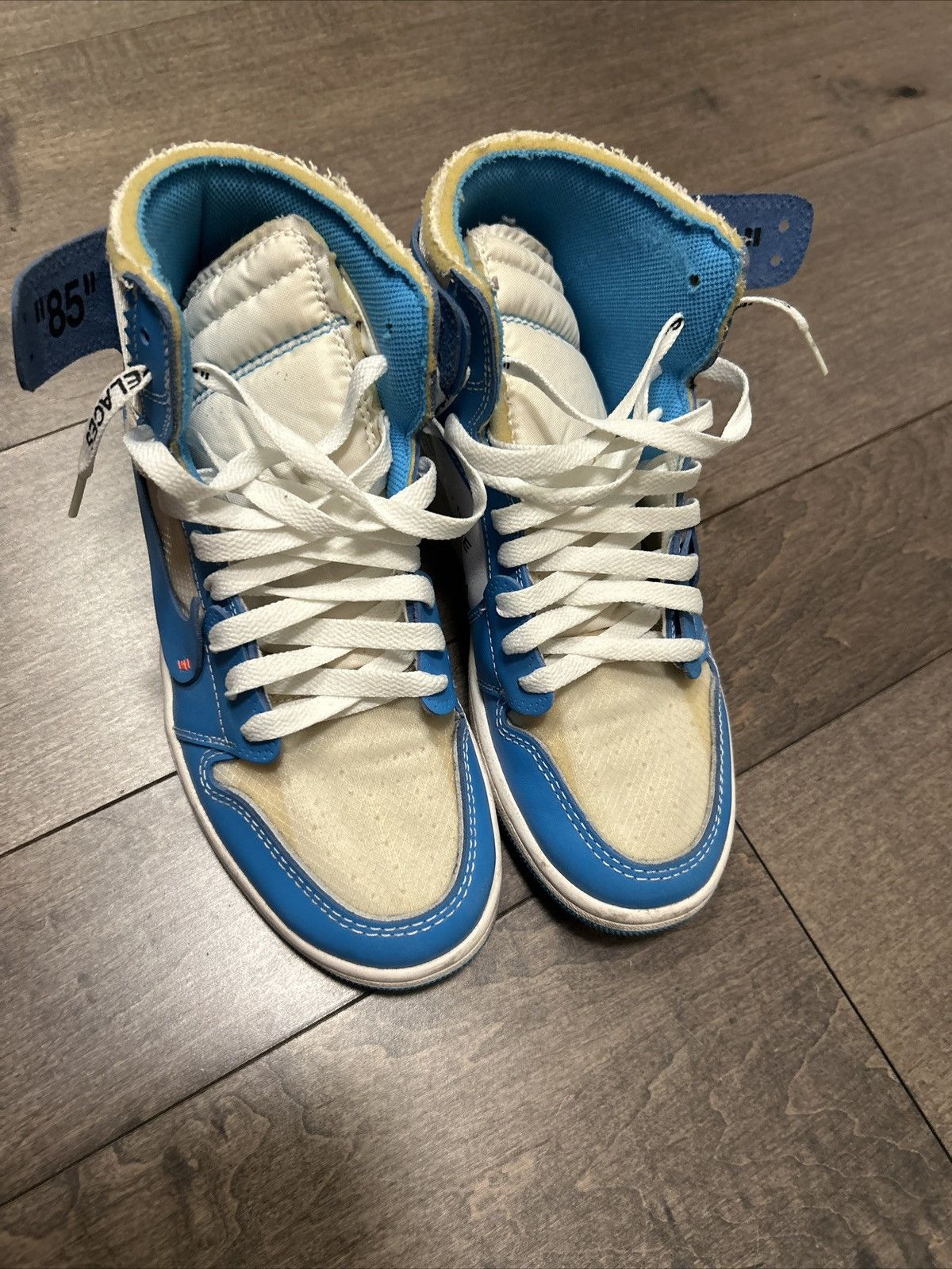 Nike × Off-White Size 6 - Jordan 1 Retro OG x Off-White High UNC Size US 6 / EU 39 - 10 Thumbnail