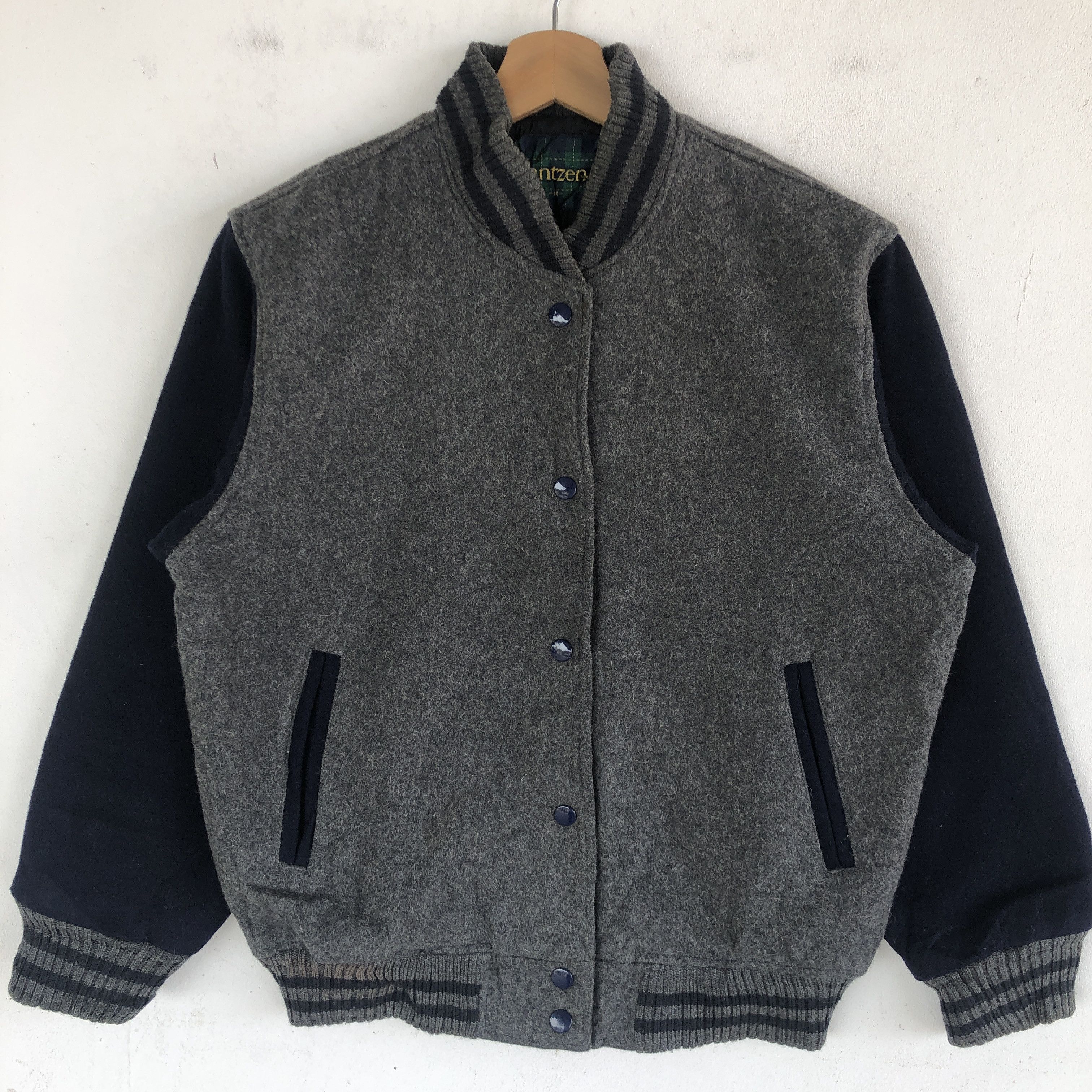 Japanese Brand Vintage Jantzen Varsity Baseball Stadium Wool Jacket Size S / US 4 / IT 40 - 3 Thumbnail