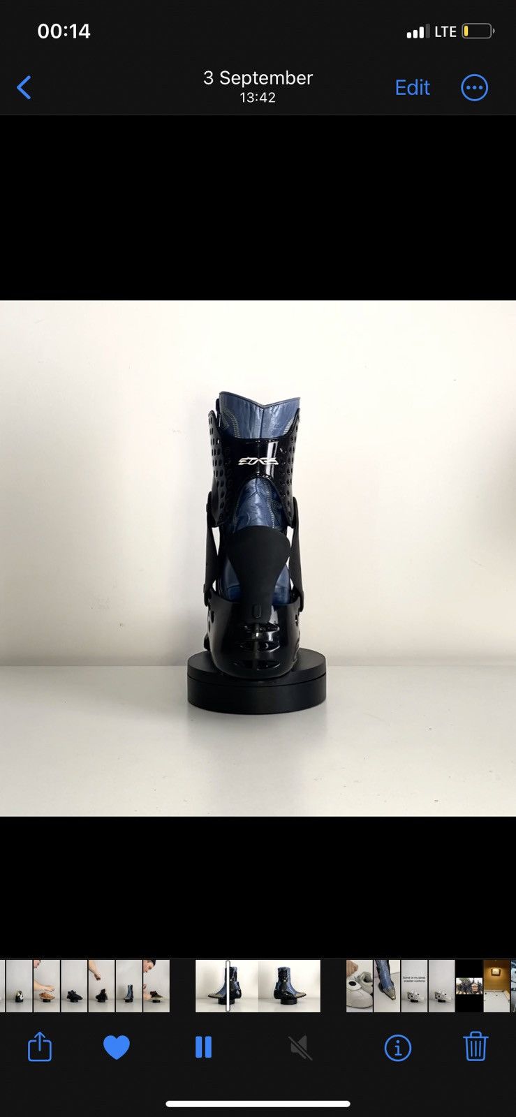 Alpinestars × Japanese Brand × Vintage 1of1 Cowboy Boots Size US 6.5 / IT 36.5 - 8 Thumbnail