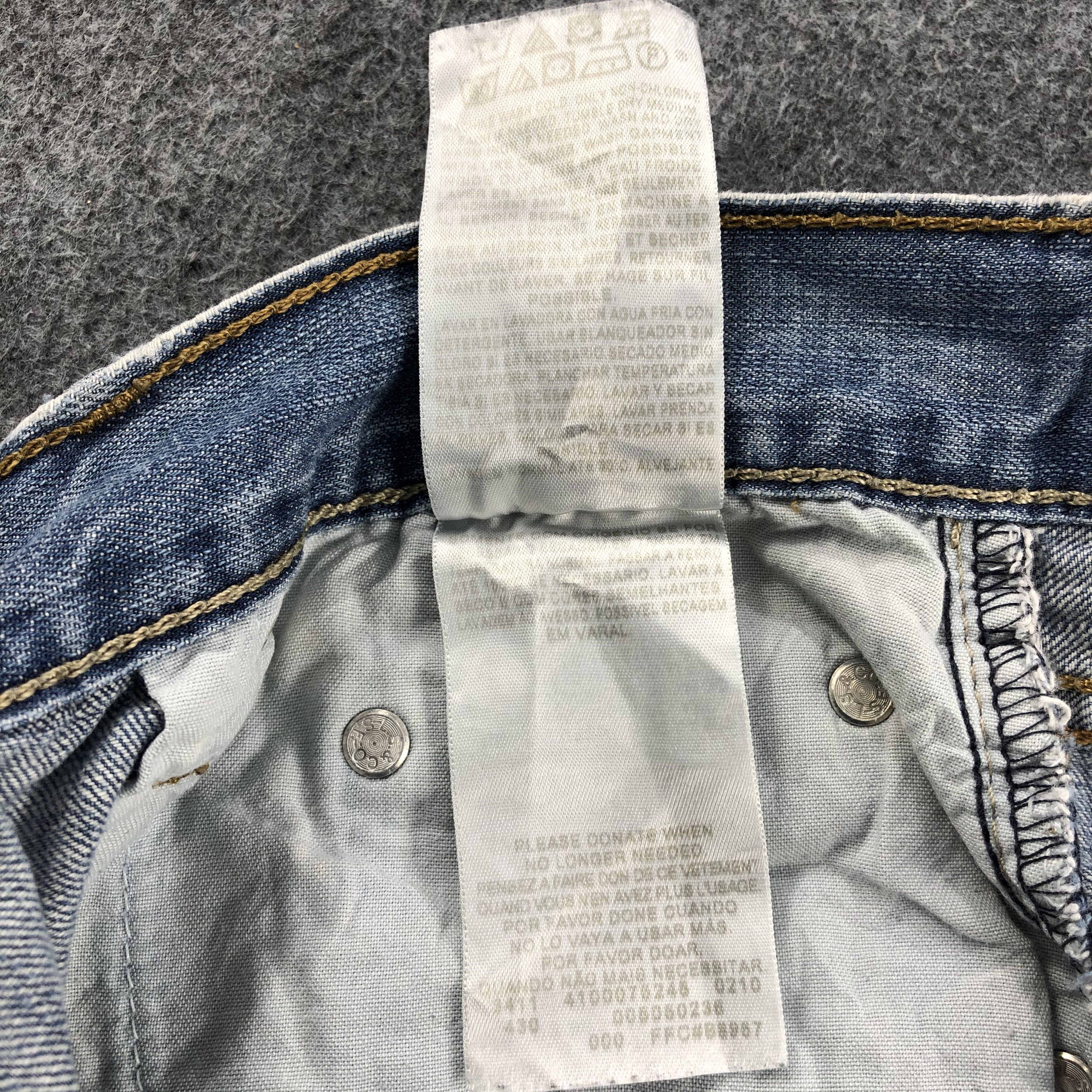 Levi's Vintage Distress Levis 505 Jeans-JM1240 Size US 30 / EU 46 - 12 Thumbnail