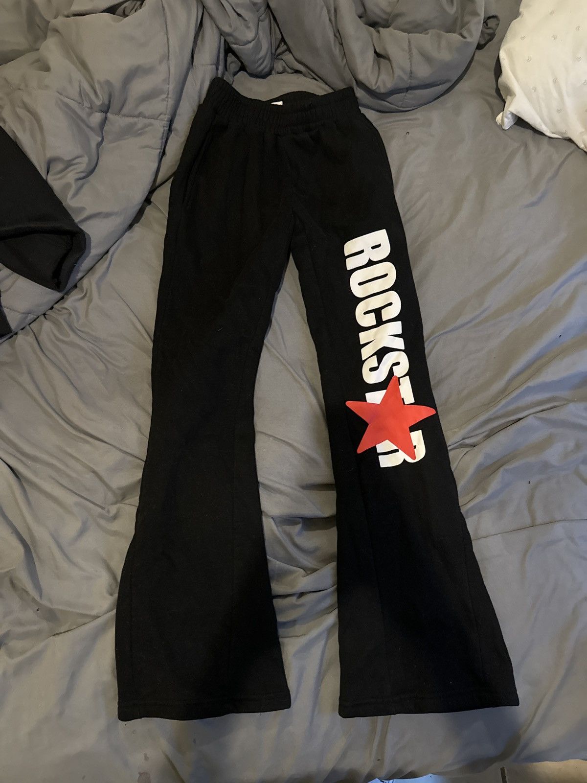 Japanese Brand × Other Rockstar Flared Sweatpants Size US 28 / EU 44 - 4 Thumbnail