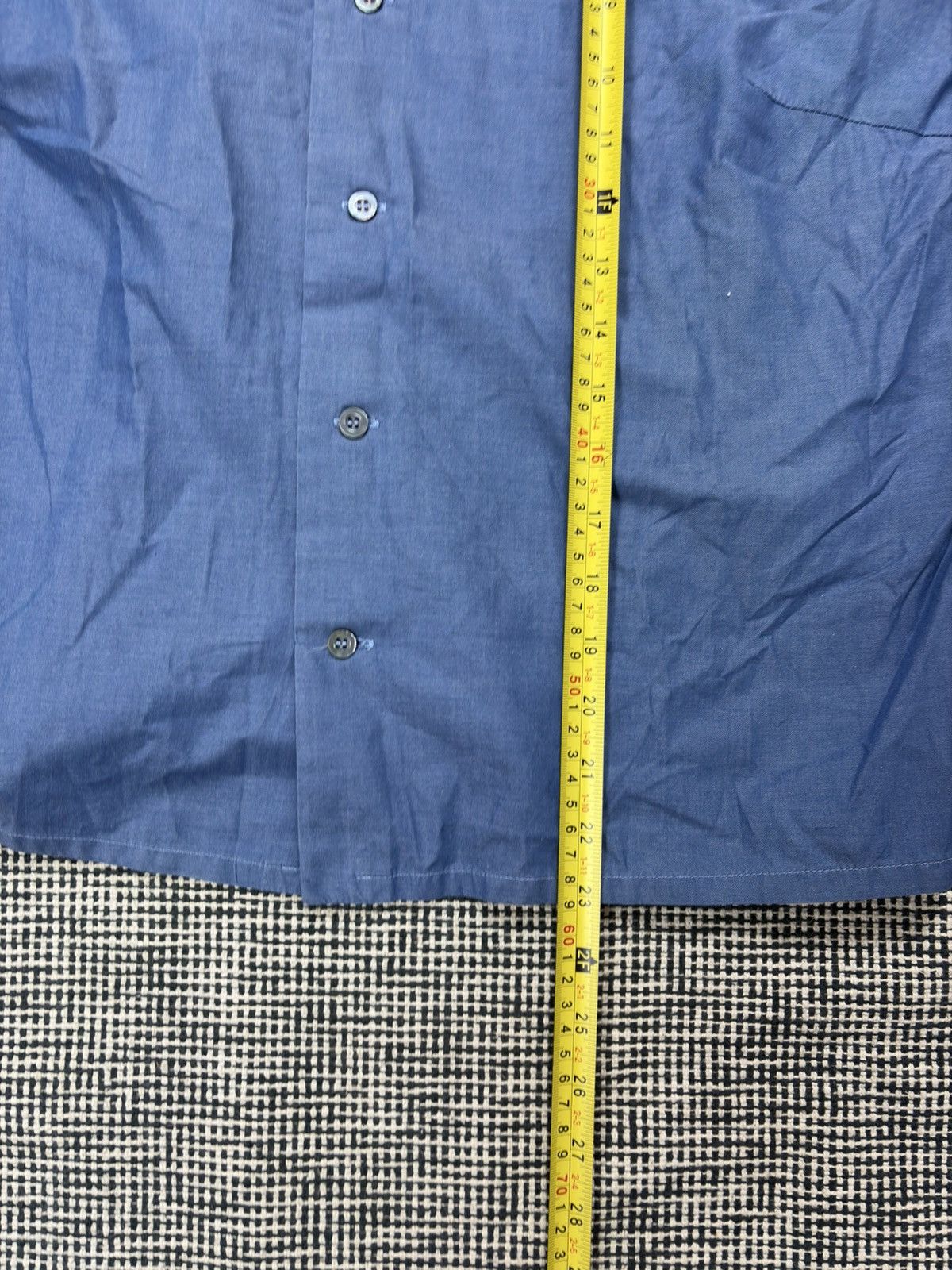 Other Omen Hamburg cropped shirt boxy Germany avant garde handmade Size US S / EU 44-46 / 1 - 10 Thumbnail
