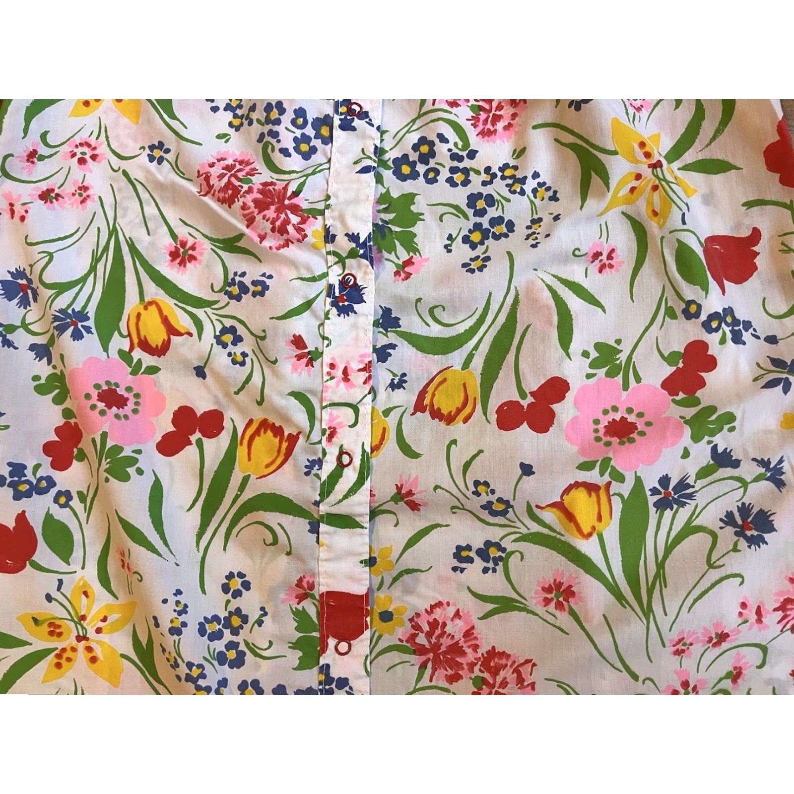 Vintage VINTAGE Buzz About By Rosemary Long House Dress Kaftan One Size Floral Womens Size ONE SIZE - 3 Thumbnail