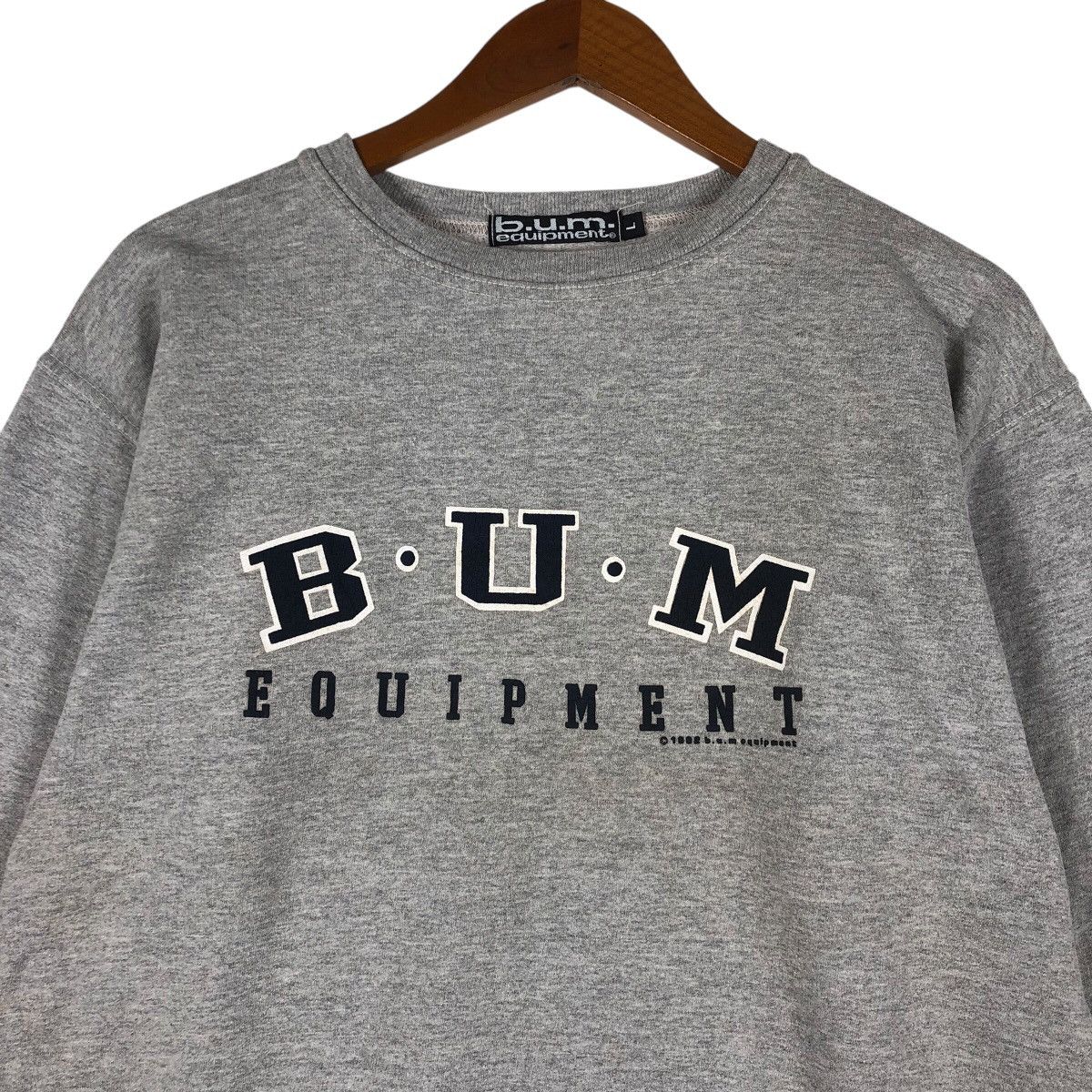 B.U.M Equipment Vintage 1992 B.U.M. Equipment Sweatshirt Size US L / EU 52-54 / 3 - 2 Thumbnail
