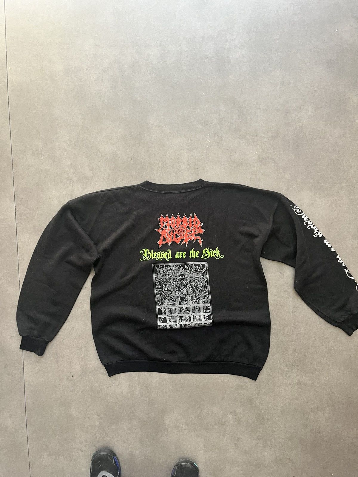 Vintage Morbid Angel crewneck 1991 Euro Tour Size US L / EU 52-54 / 3 - 5 Thumbnail