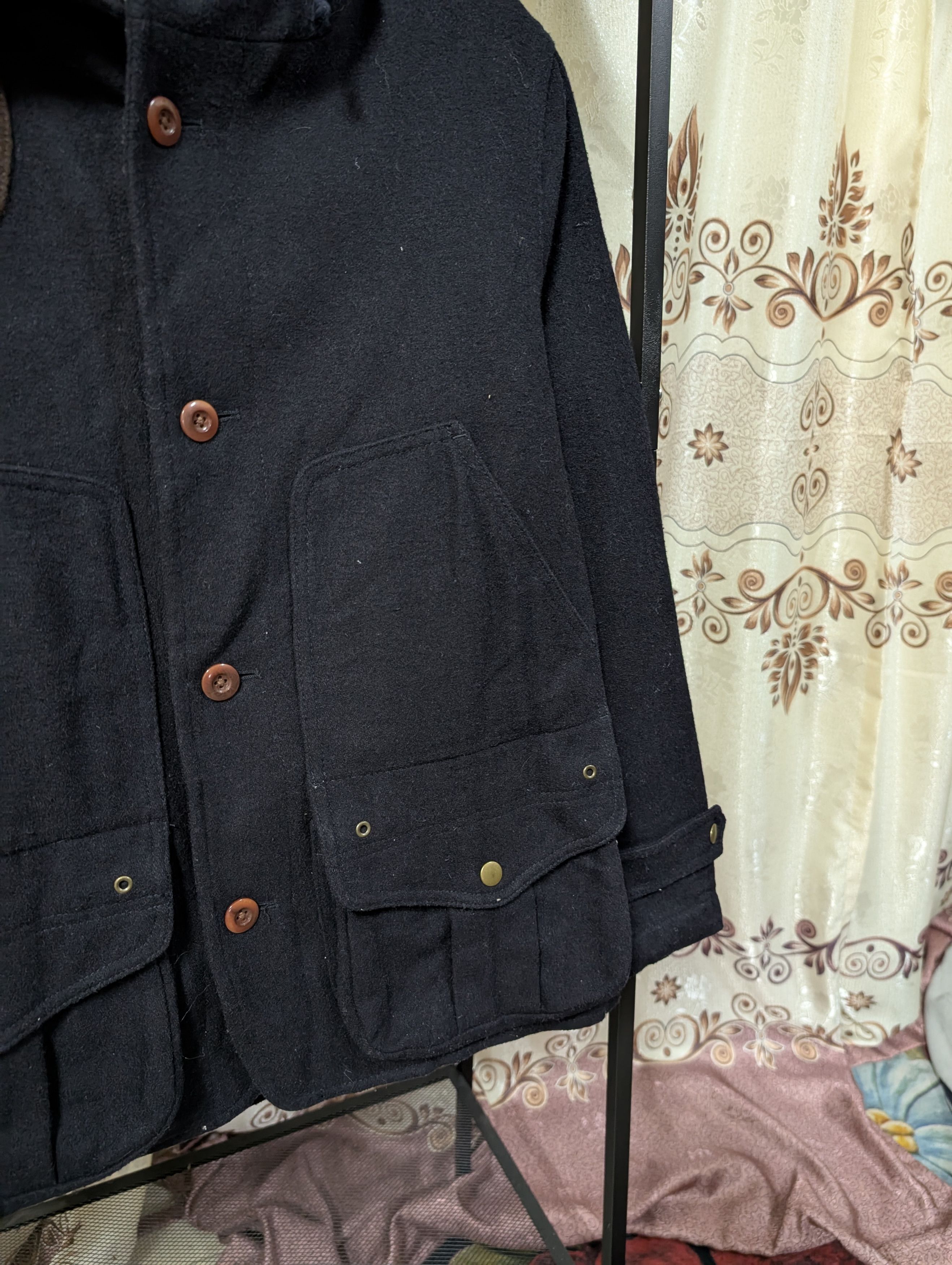 Global Work Vintage Global Work Wool Jacket Tactical Winter Coat Size US M / EU 48-50 / 2 - 6 Thumbnail