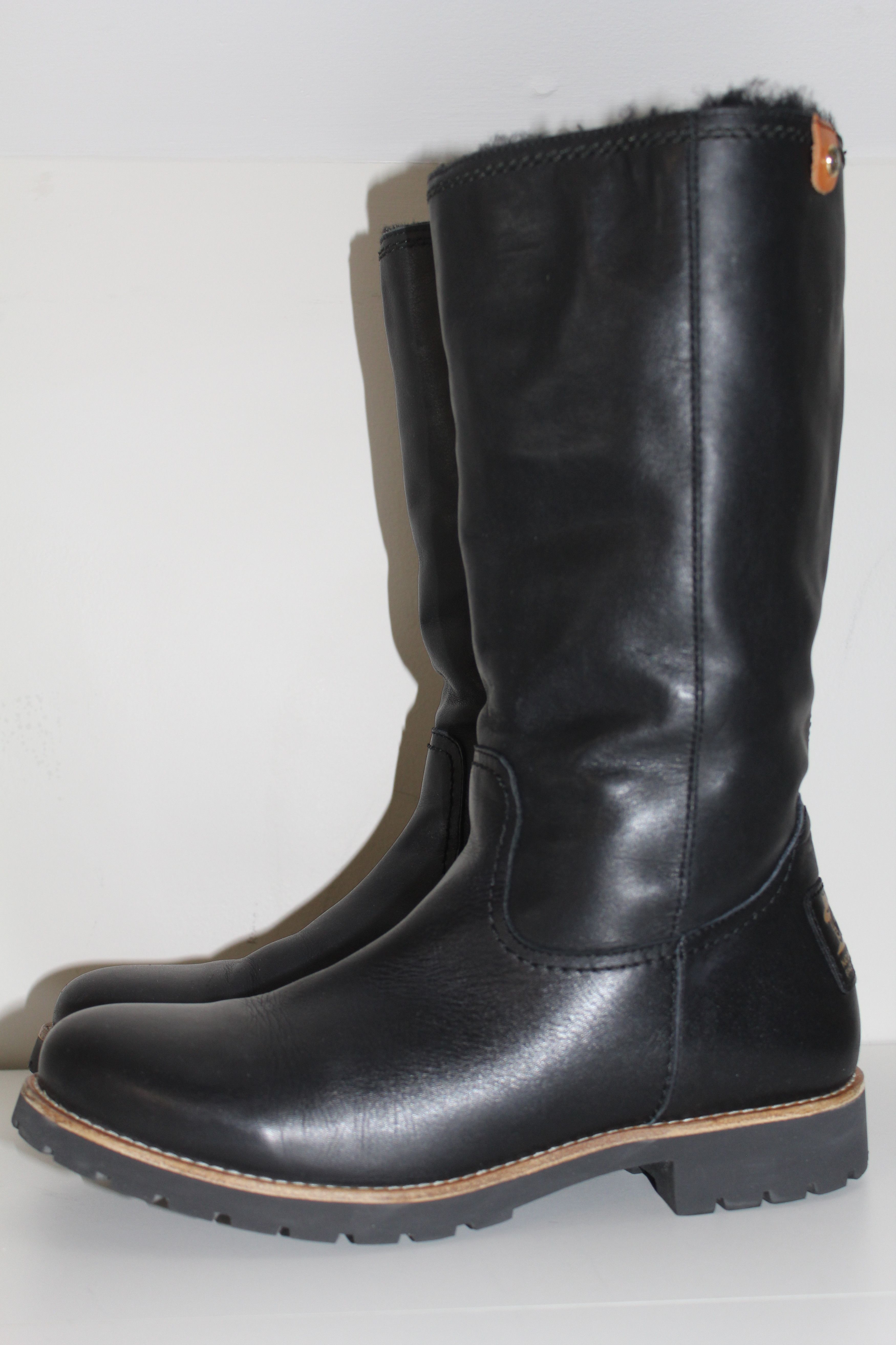Panama Jack Panama Jack Bambina B17 Igloo Black Boots Fur Sheepskin 41 Size US 11 / IT 41 - 1 Thumbnail