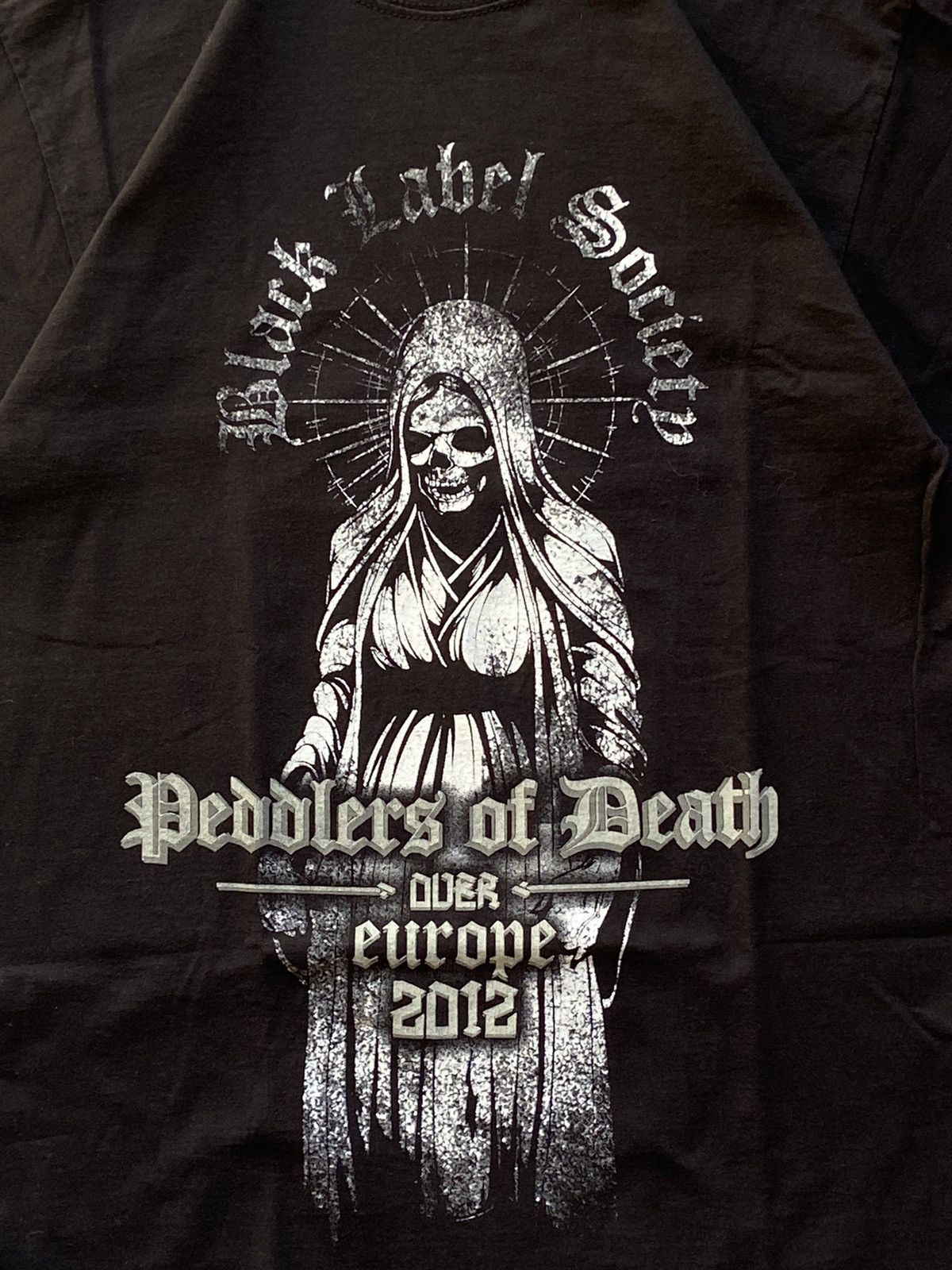 Japanese Brand × Vintage Vintage Black Label Society Opium Avant Garde Tee Size US S / EU 44-46 / 1 - 5 Thumbnail