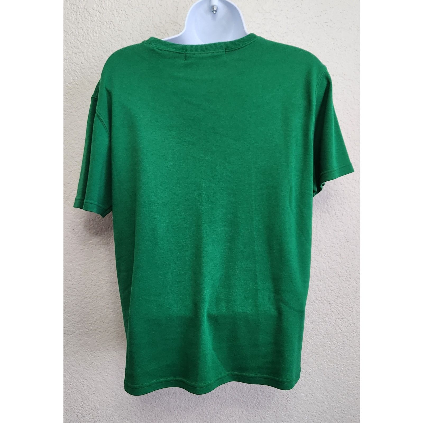Other Karen Scott Cotton Rich Green Crew Neck Top Small Stretch Size S / US 4 / IT 40 - 3 Thumbnail
