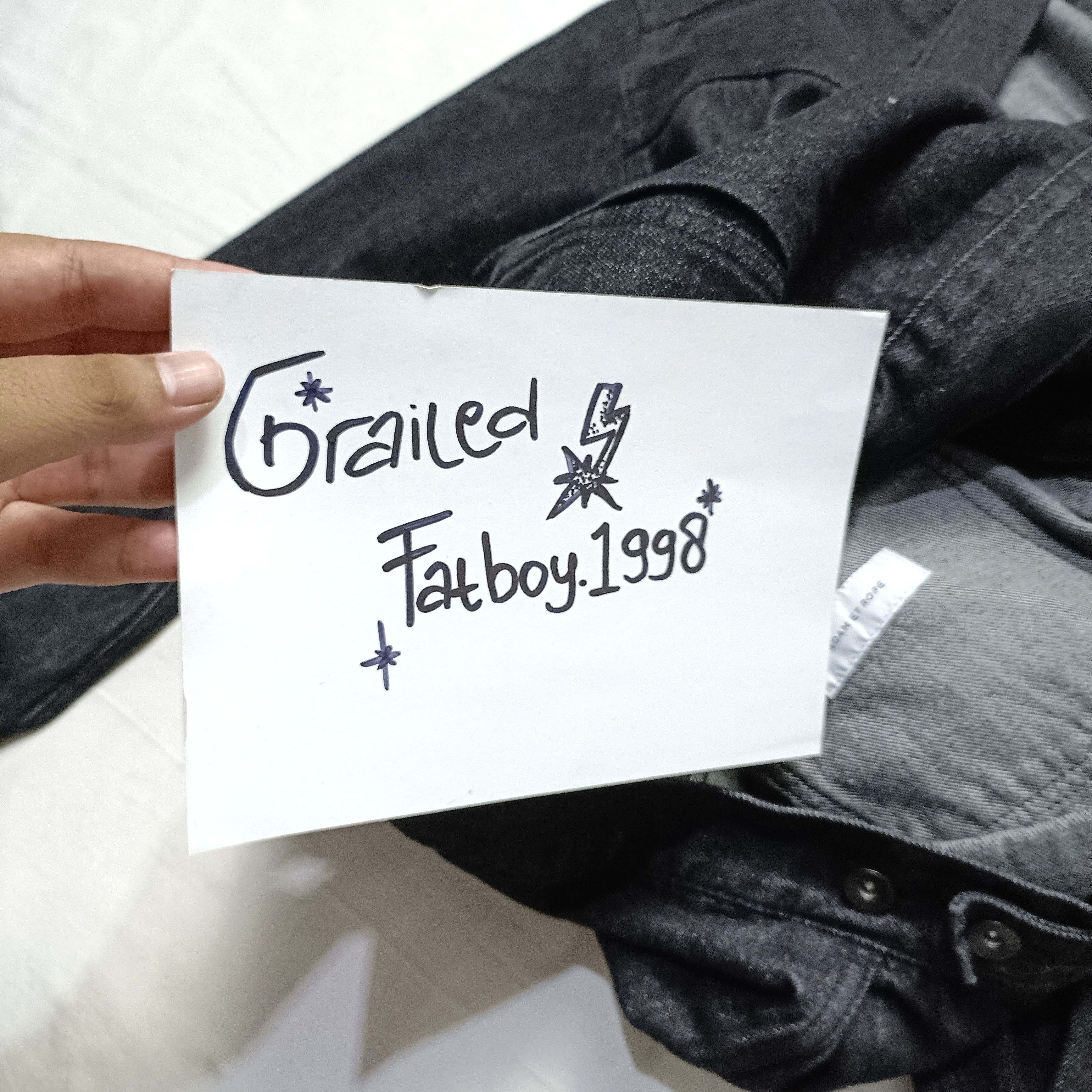 ADAM ET ROPE 📦LAST DROP| ADAM ET ROPE TYPE 1 DENIM JACKET Size US L / EU 52-54 / 3 - 6 Thumbnail
