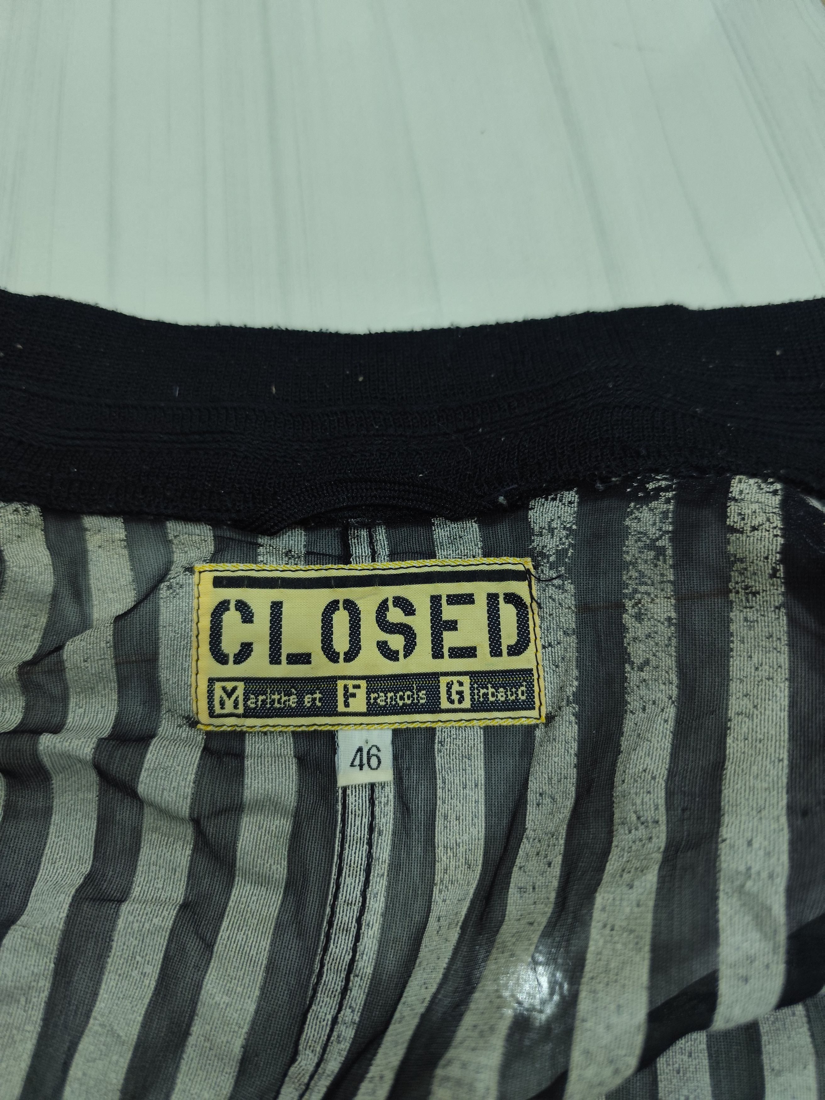 Marithe + Francois Girbaud Rare 80s Marithe Francois Gerbaud Closer mesh crop top Size L / US 10 / IT 46 - 4 Thumbnail