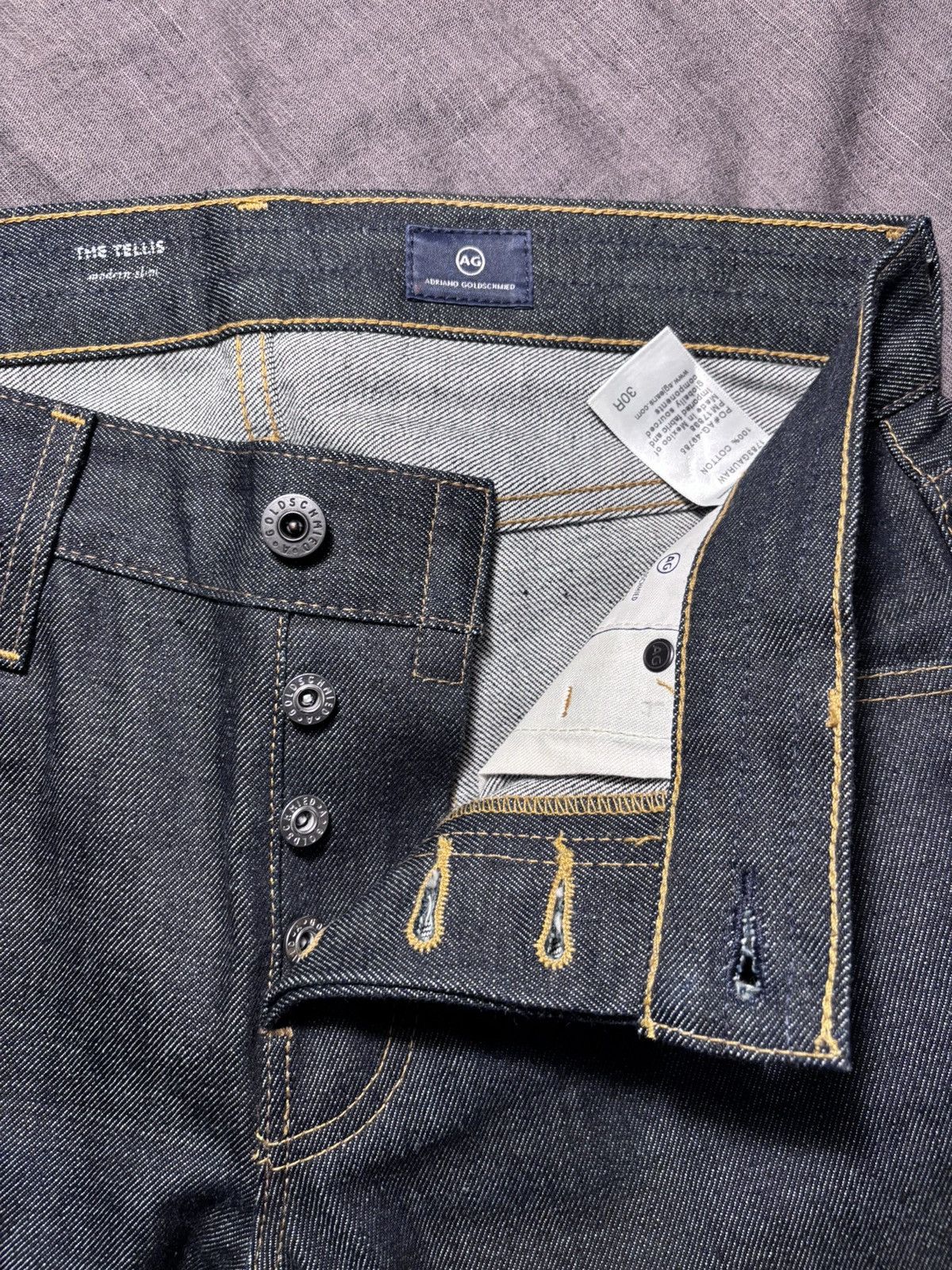 AG Adriano Goldschmied AG ADRIANO GOLDSCHMIED | Tellis Modern Slim Denim, 30x31 Size US 30 / EU 46 - 8 Thumbnail