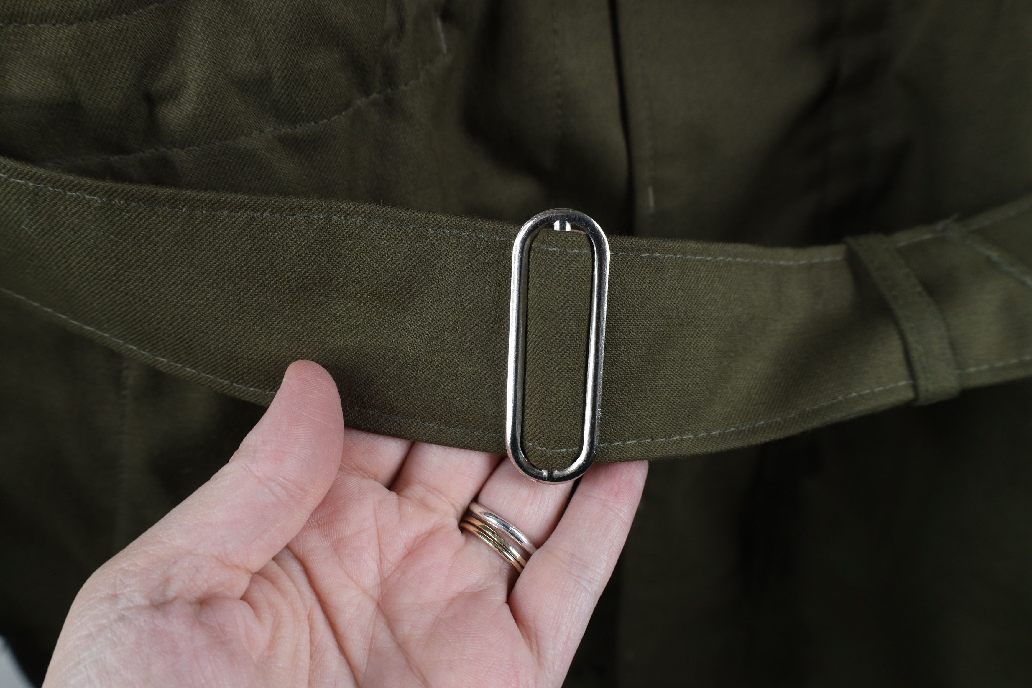 Vintage Vintage 90s Lined Field Combat Parka Jacket Coat Green Size US XL / EU 56 / 4 - 4 Thumbnail