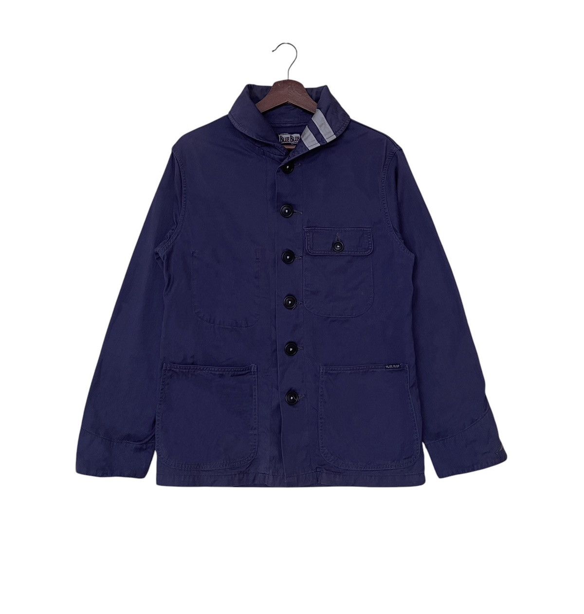 Japanese Brand × Vintage Vintage Japanese Brand Blue Blue Jacket 2000s Size US M / EU 48-50 / 2 - 1 Thumbnail