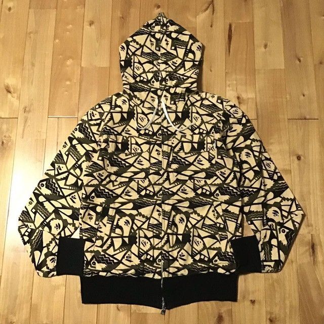 Bape × Nigo 🔥Aoyama exclusive🔥 BAPE camo full zip hoodie APE NIGO Size US S / EU 44-46 / 1 - 1 Thumbnail