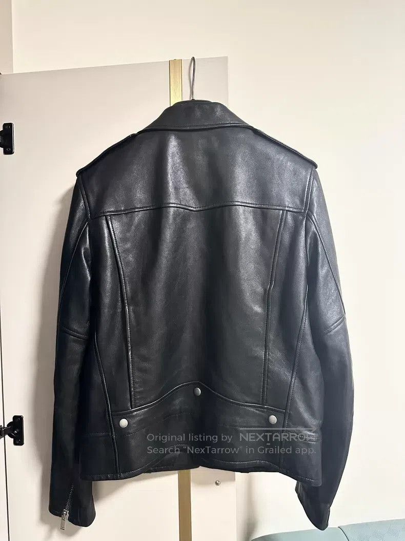 Saint Laurent Paris Saint Laurent Paris Sheepskin Motorcycle Leather Jacket i Size US M / EU 48-50 / 2 - 2 Thumbnail