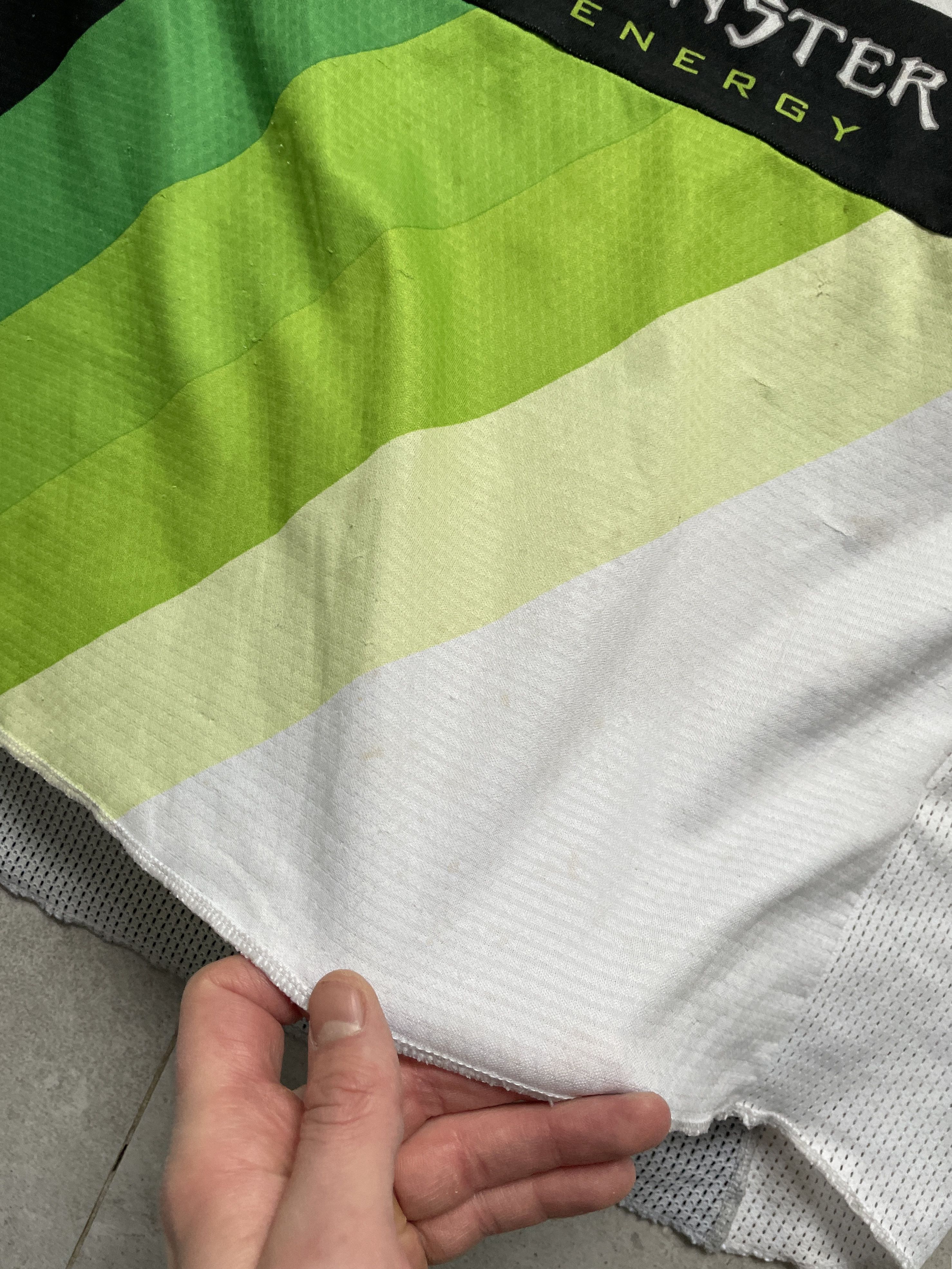 Fox Racing FOX MOTOCROSS GREEN WHITE MONSTER ENERGY LONGSLEEVE JERSEY Size US S / EU 44-46 / 1 - 4 Thumbnail